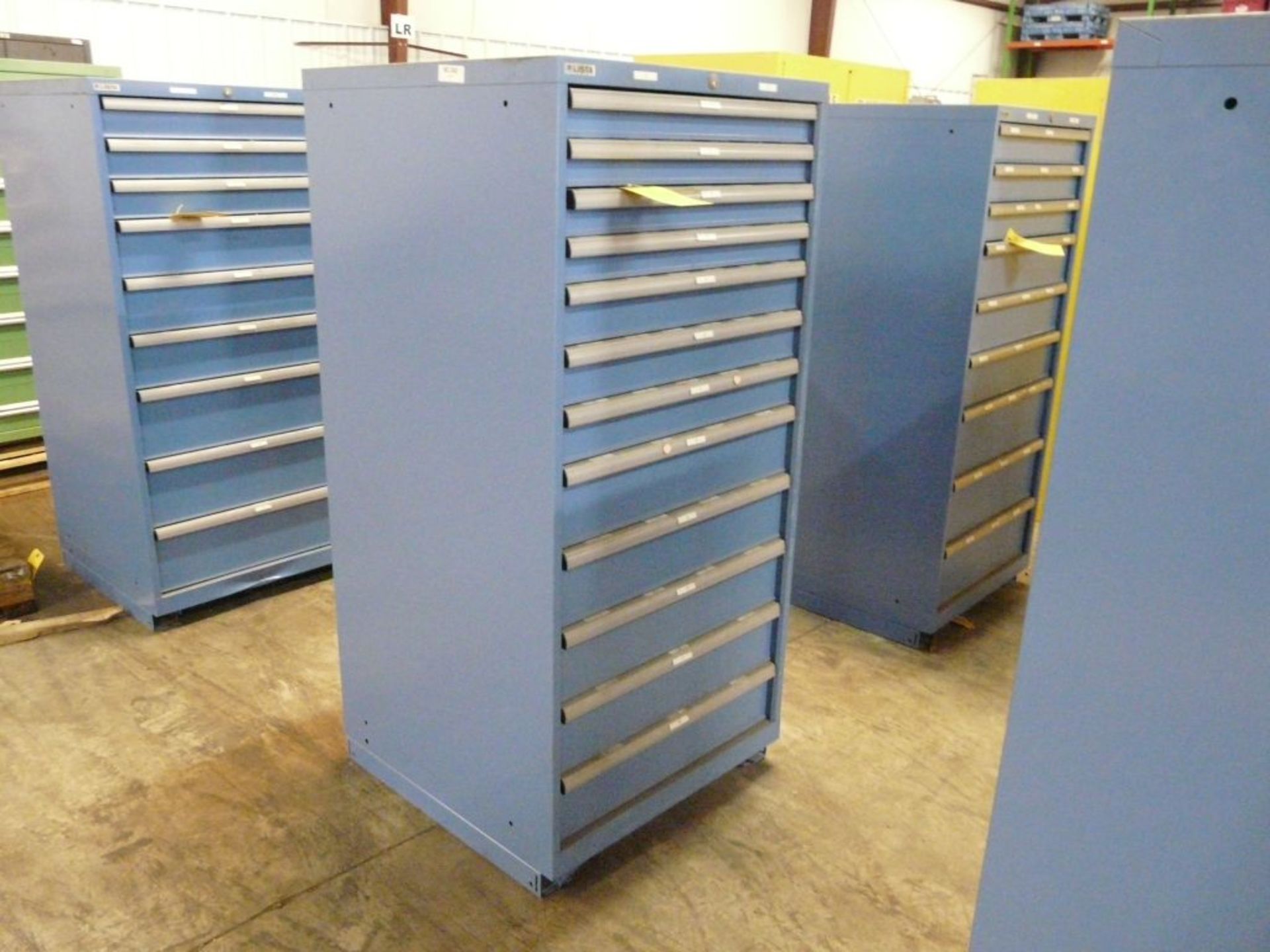 Lista 12-Drawer Cabinet - 28-1/2"W x 28-1/2"L x 59-1/2"H; Tag: 218665