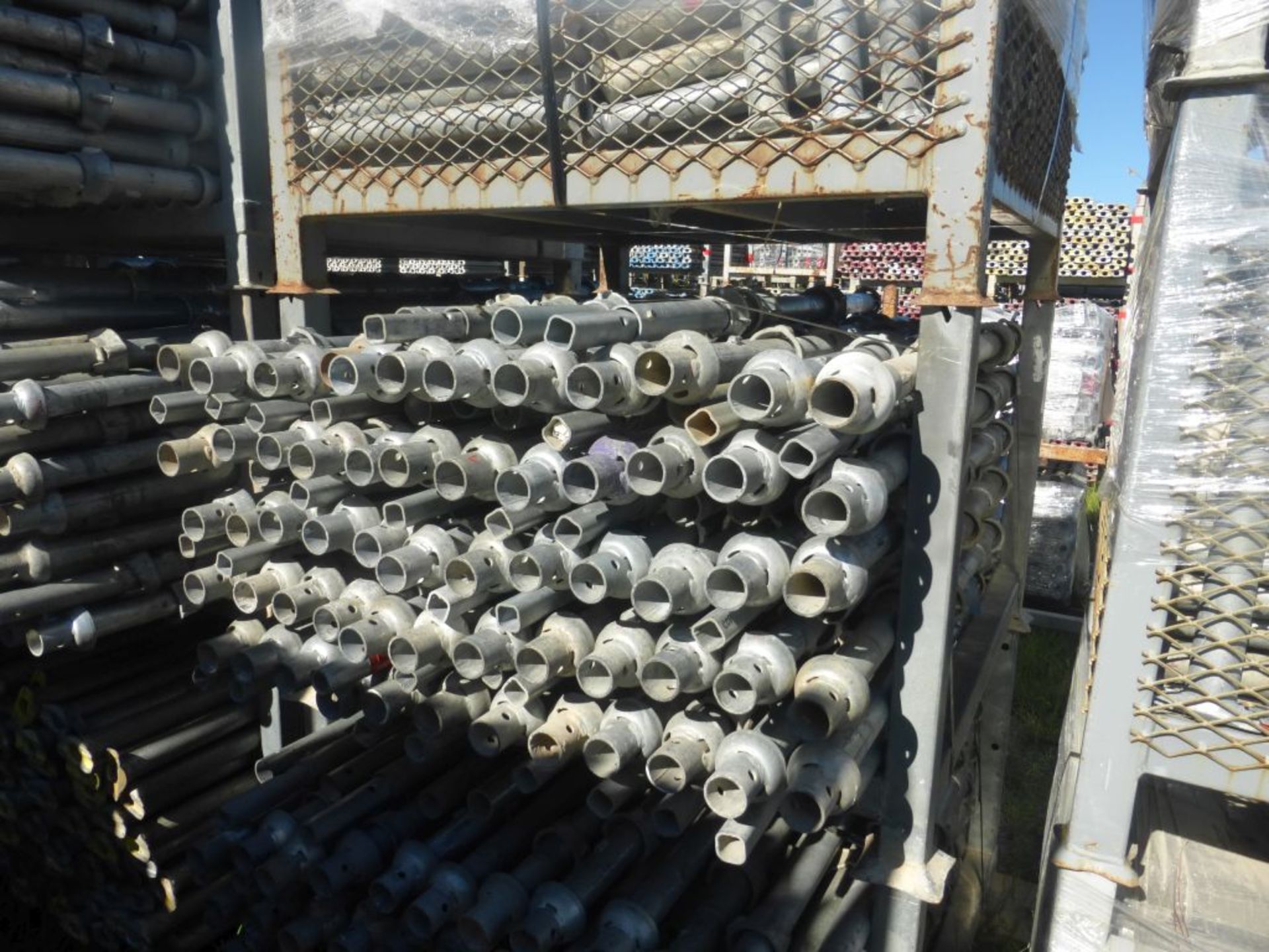 Lot of (250) 4' 11" (1.5M) Vertical 3 Cup; Type: CLV411 - (2) Racks Per Lot - Approximate Weight: - Image 2 of 11