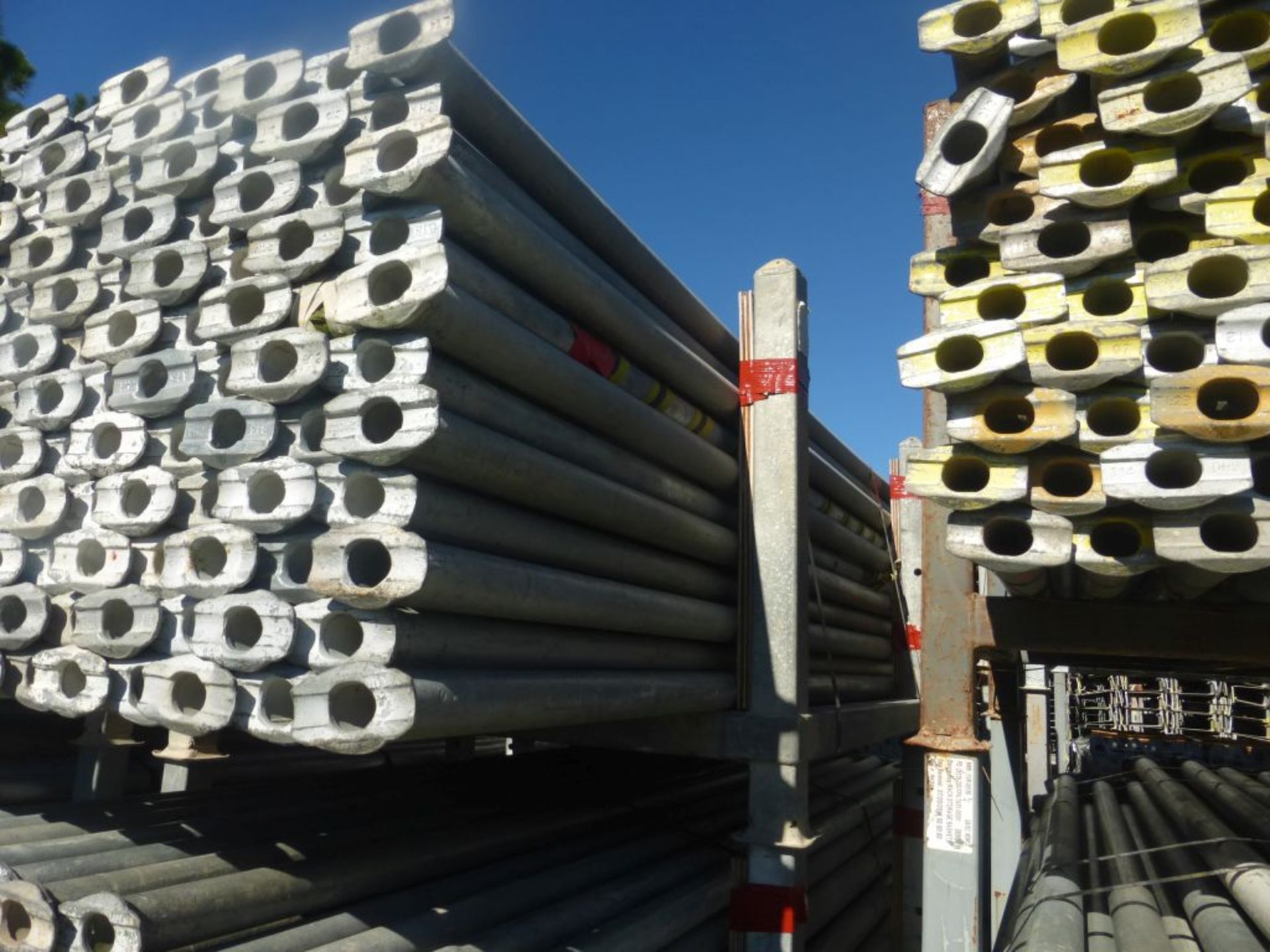 Lot of (450) 8' 0" Horizontal Ledger - Bay Length 96" (2.44M); Type: CLH80 - (3) Racks Per Lot - - Image 3 of 12