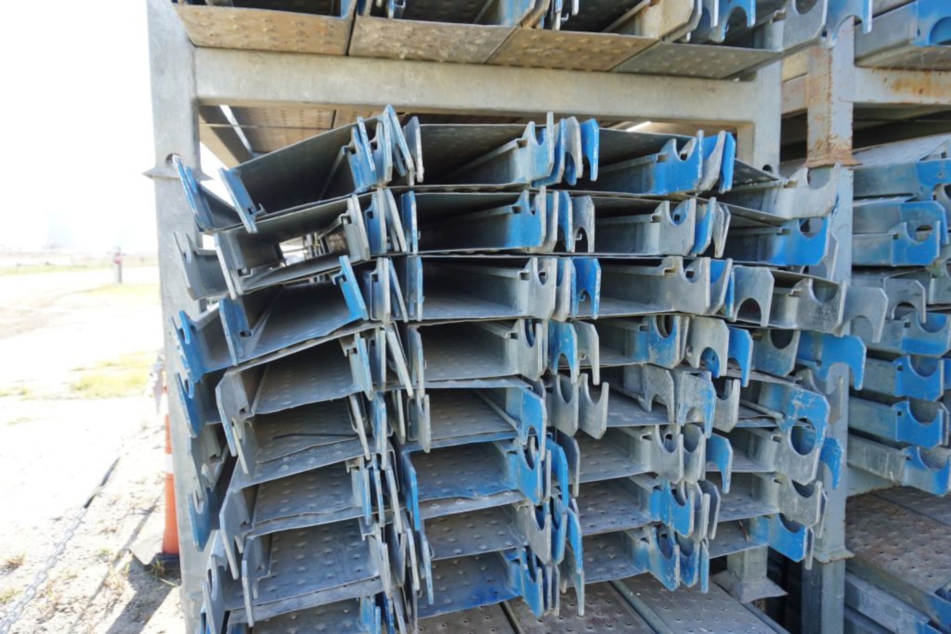 Lot of (256) 5' Steel Plank - 9" Wide - Bay Length 60" (1.52M); Type: WBSSP5 - (4) Racks Per Lot - - Image 11 of 12