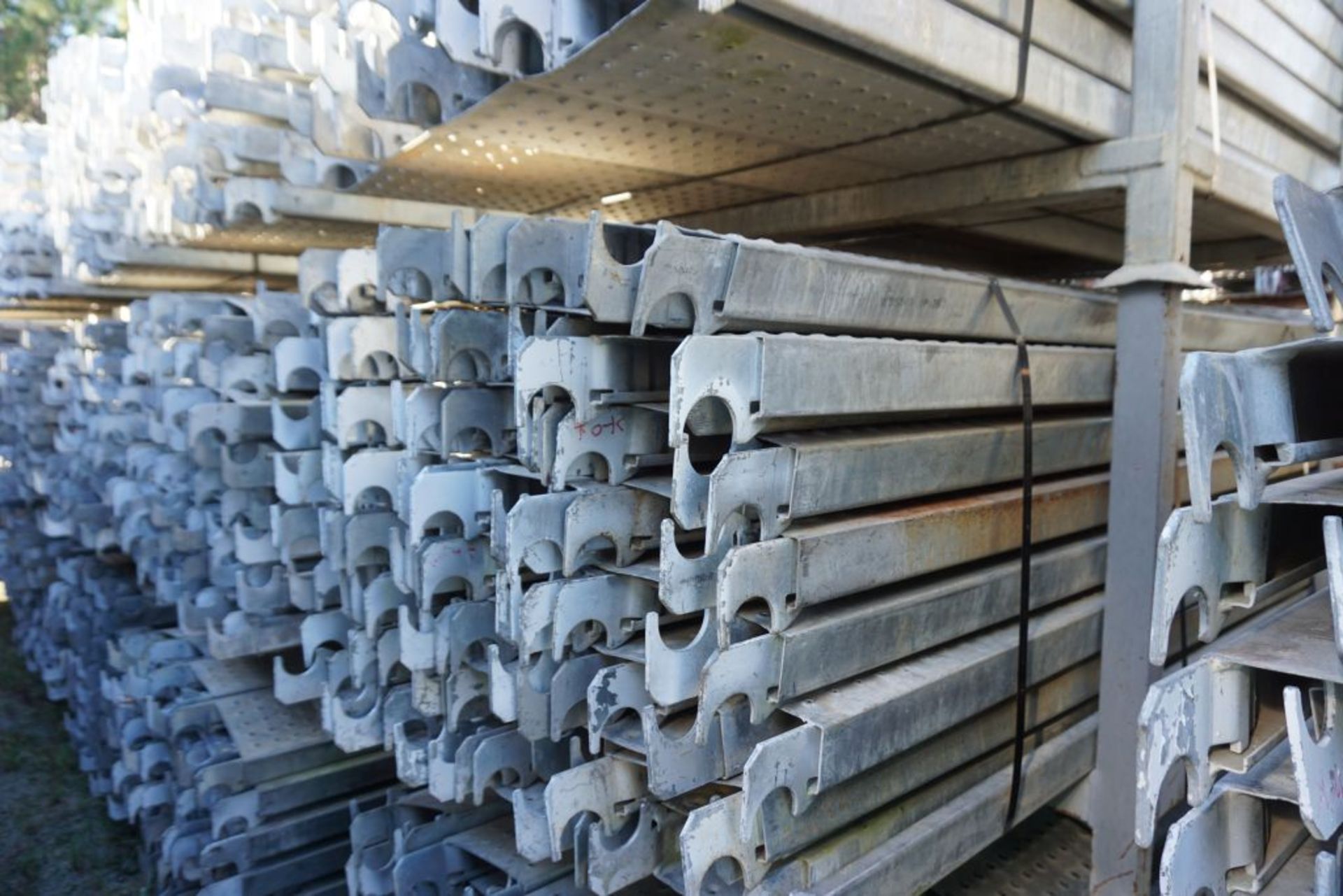 Lot of (256) 8' Steel Plank - 9" Wide - Bay Length 96" (2.44M); Type: WBSSP8 - (4) Racks Per Lot - - Image 11 of 14