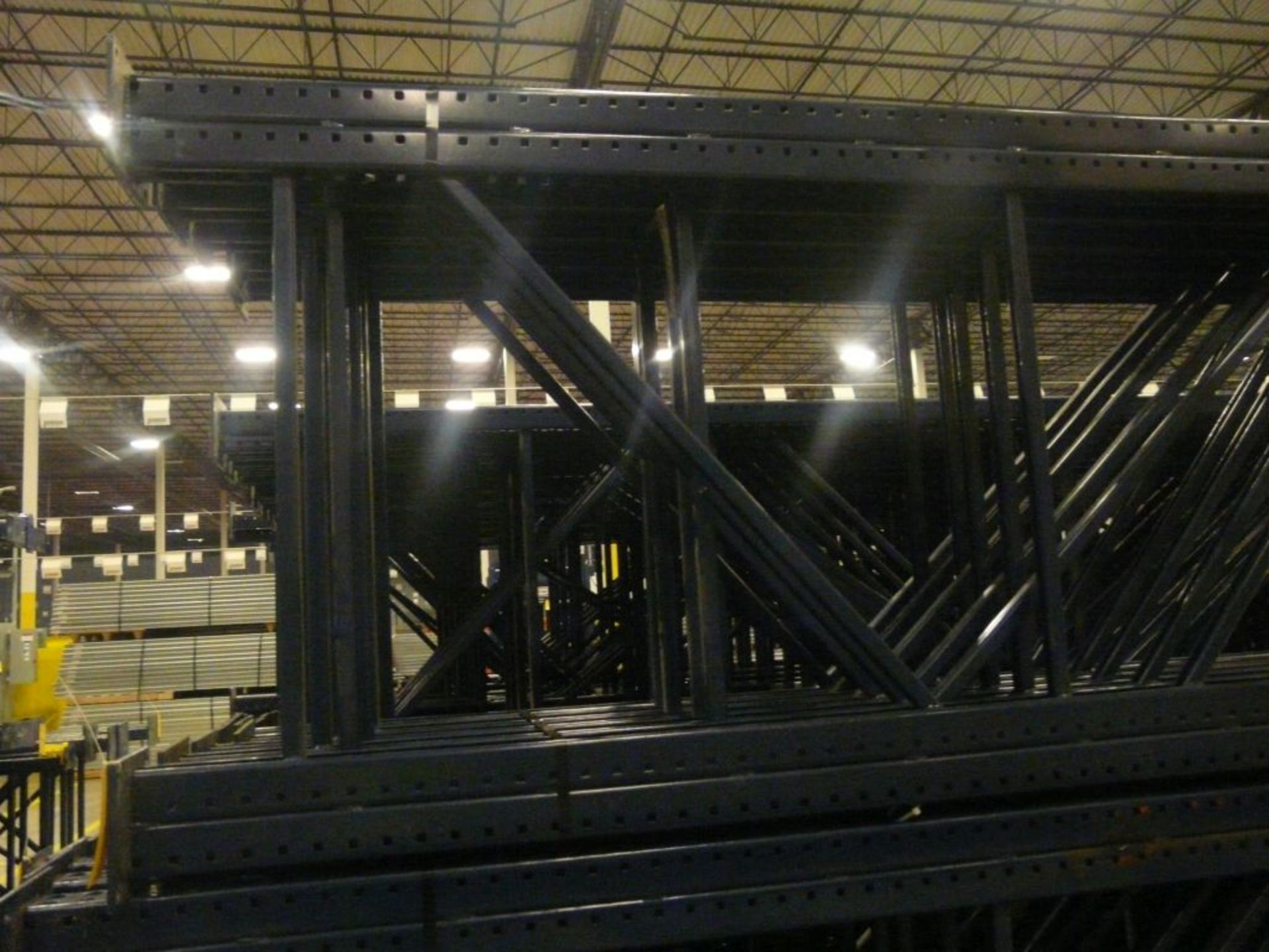 Lot of (10) 29'H x 48"W Double Column Uprights with 11' Second Column - Tag: 224168 - $30 Lot - Image 2 of 3