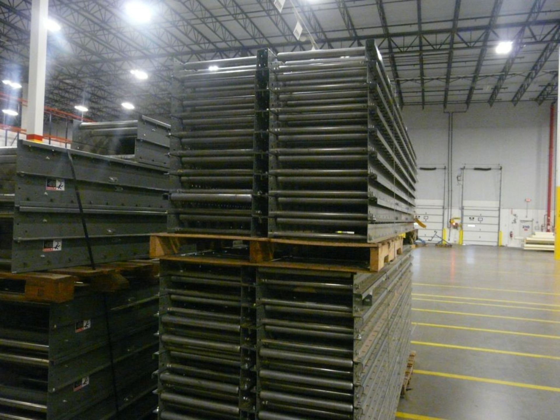 Lot of (26) 140 Belt Intermediate Conveyors - 12'L x 16"W; Tag: 223664 - $30 Lot Loading Fee - Image 2 of 3