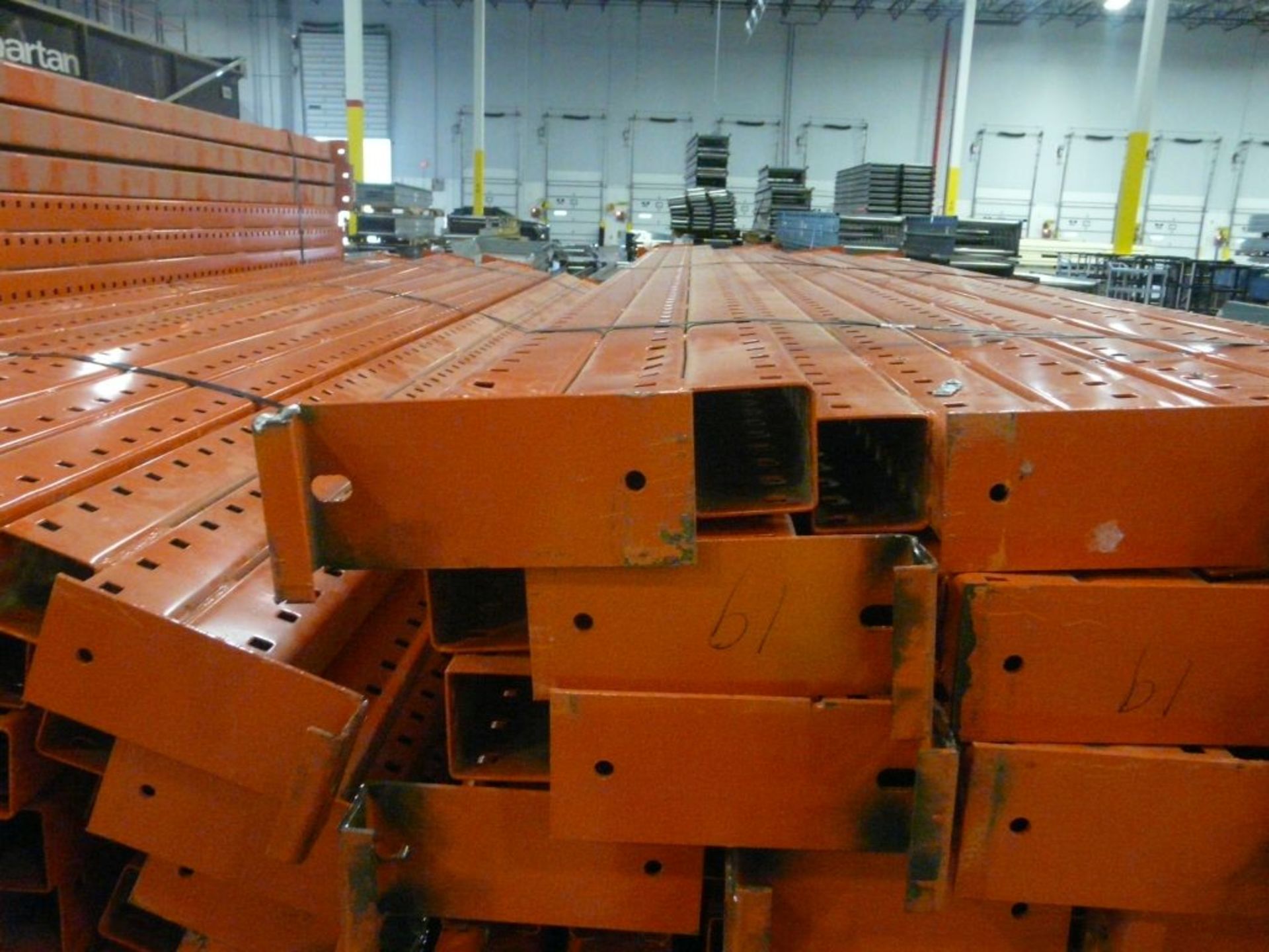 Lot of (100) Module Crossbeam Braces - 12'L x 9"W; Tag: 223301 - $30 Lot Loading Fee - Image 3 of 3