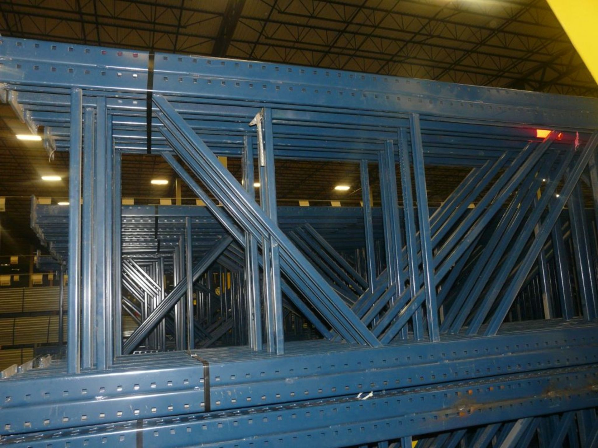 Lot of (10) Double Uprights - 33'H x 48"W; Tag: 223979 - $30 Lot Loading Fee - Image 3 of 3