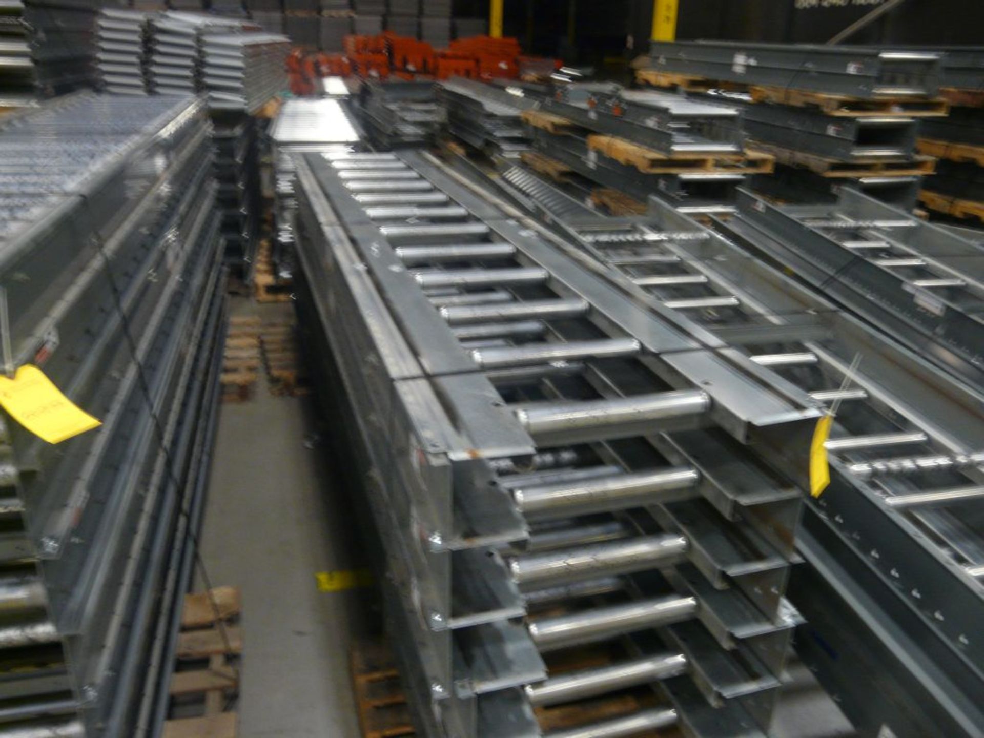 Lot of (6) 200 Belt Intermediate Conveyors - 12'L x 28"W; Tag: 223707 - $30 Lot Loading Fee - Image 3 of 4