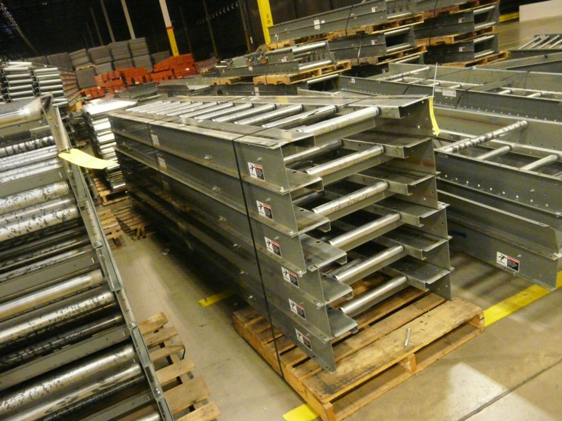 Lot of (6) 200 Belt Intermediate Conveyors - 12'L x 28"W; Tag: 223703 - $30 Lot Loading Fee - Image 2 of 4