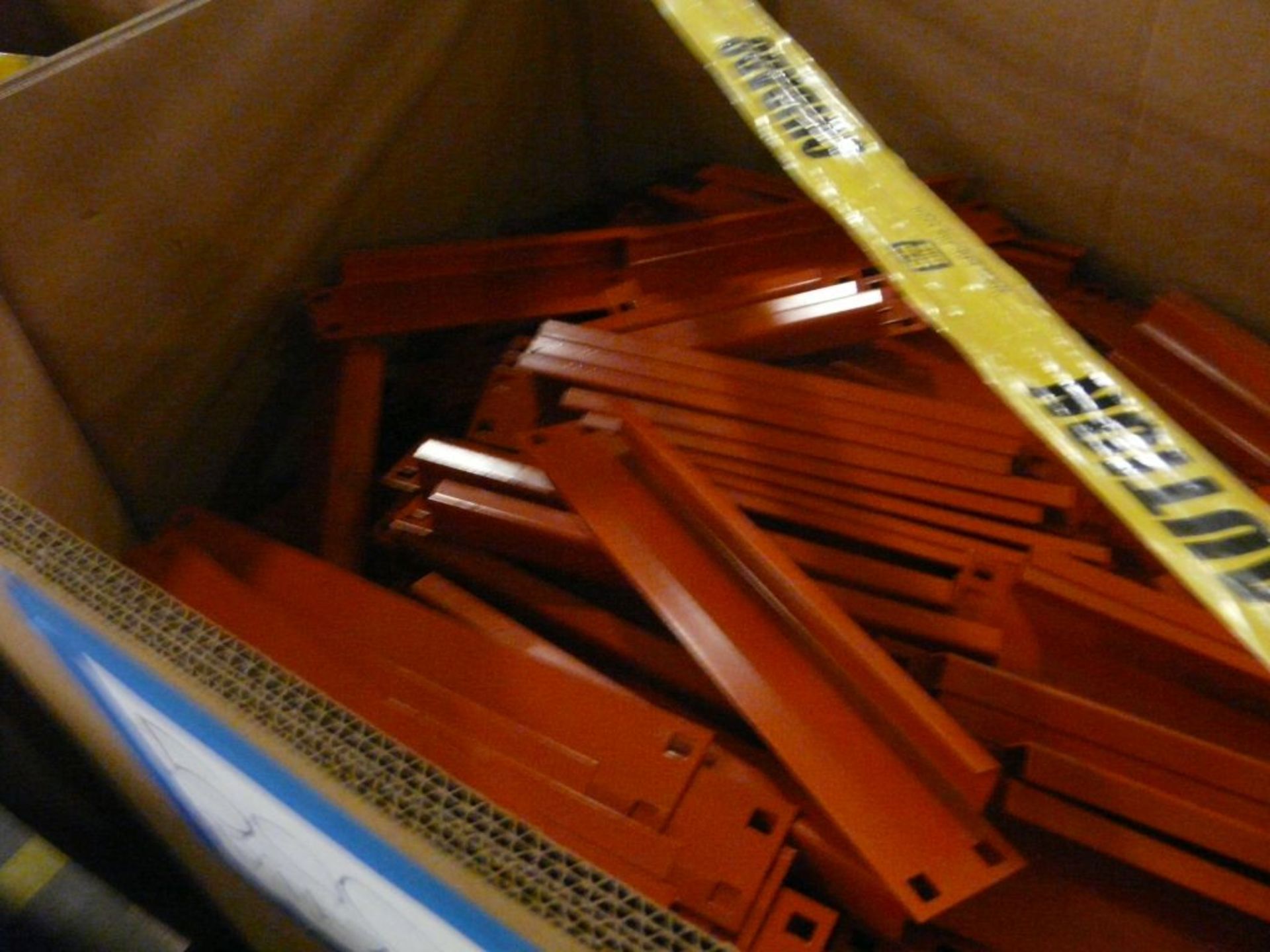 Lot of Pallet Racking Braces - 21"L x 3-1/2"W; Tag: 222371 - $30 Lot Loading Fee - Image 3 of 4