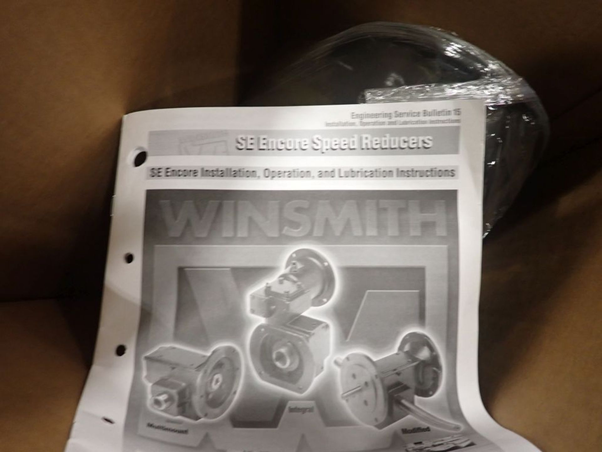 Lot of (1) Gear Box and (1) Gear Reducer - (1) Winsmith Gear Box Part No. E24MDNS31000DN; (1) - Image 9 of 14