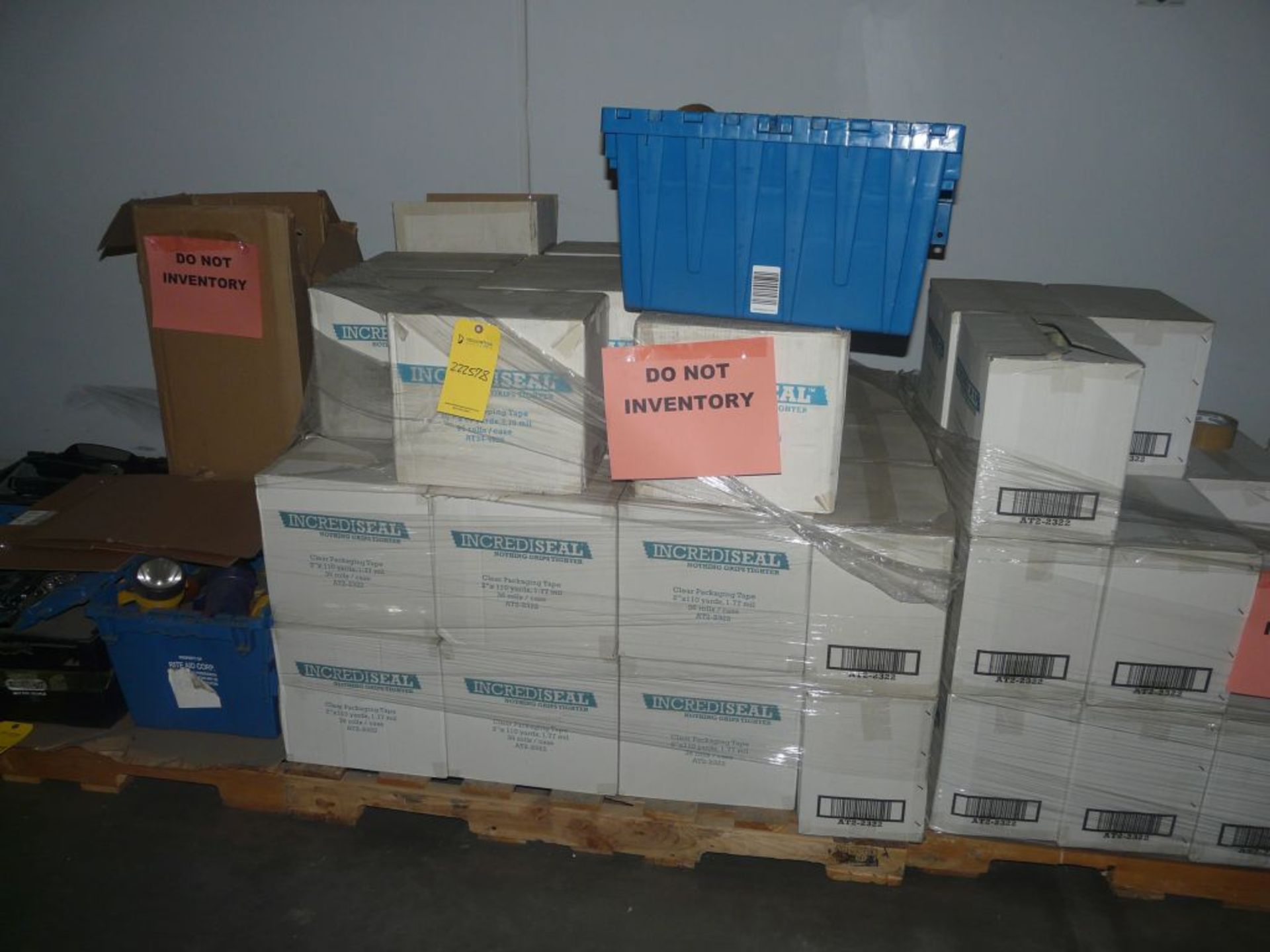 Lot of Approx (900) Incrediseal Clear Packing Tape - 2" x 110 yds; 1.77 mil; Tag: 222578; Lot - Image 2 of 4