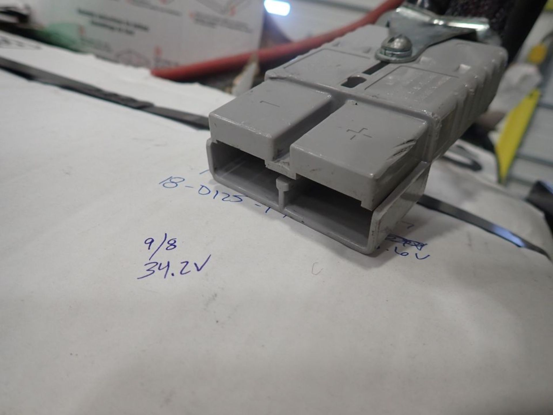 Deka 36V Forklift Battery - 36V; Type 18-D125-17; Tag: 221251; Lot Loading Fee: $30 - Image 3 of 4