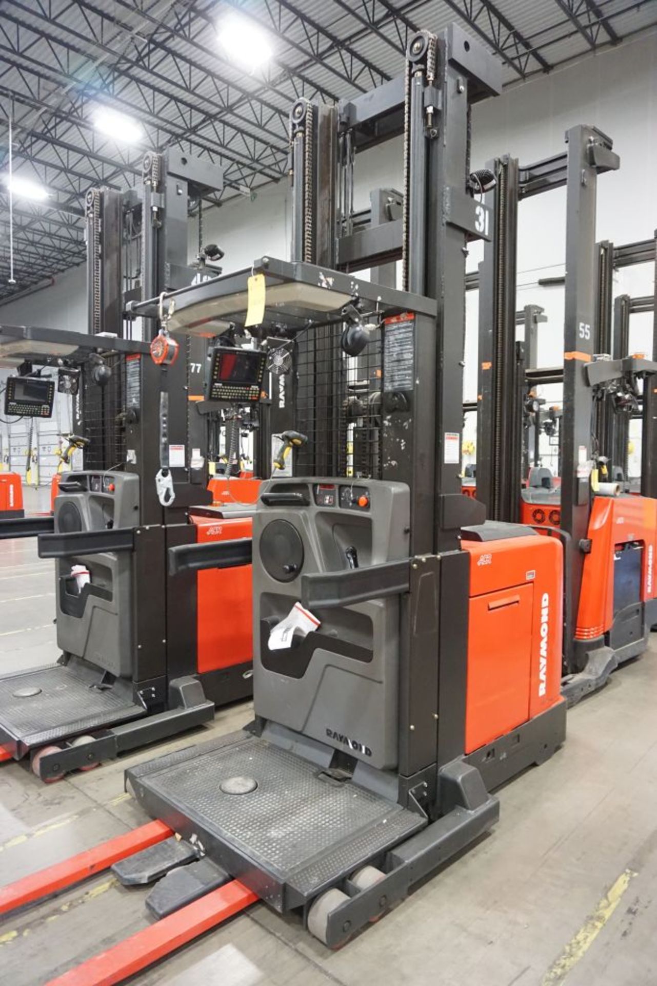 Raymond 5600 Order Picker Forklift - Model No. 560-OPC30TT; Serial No. 560-15-B25472; 36V; 3,000