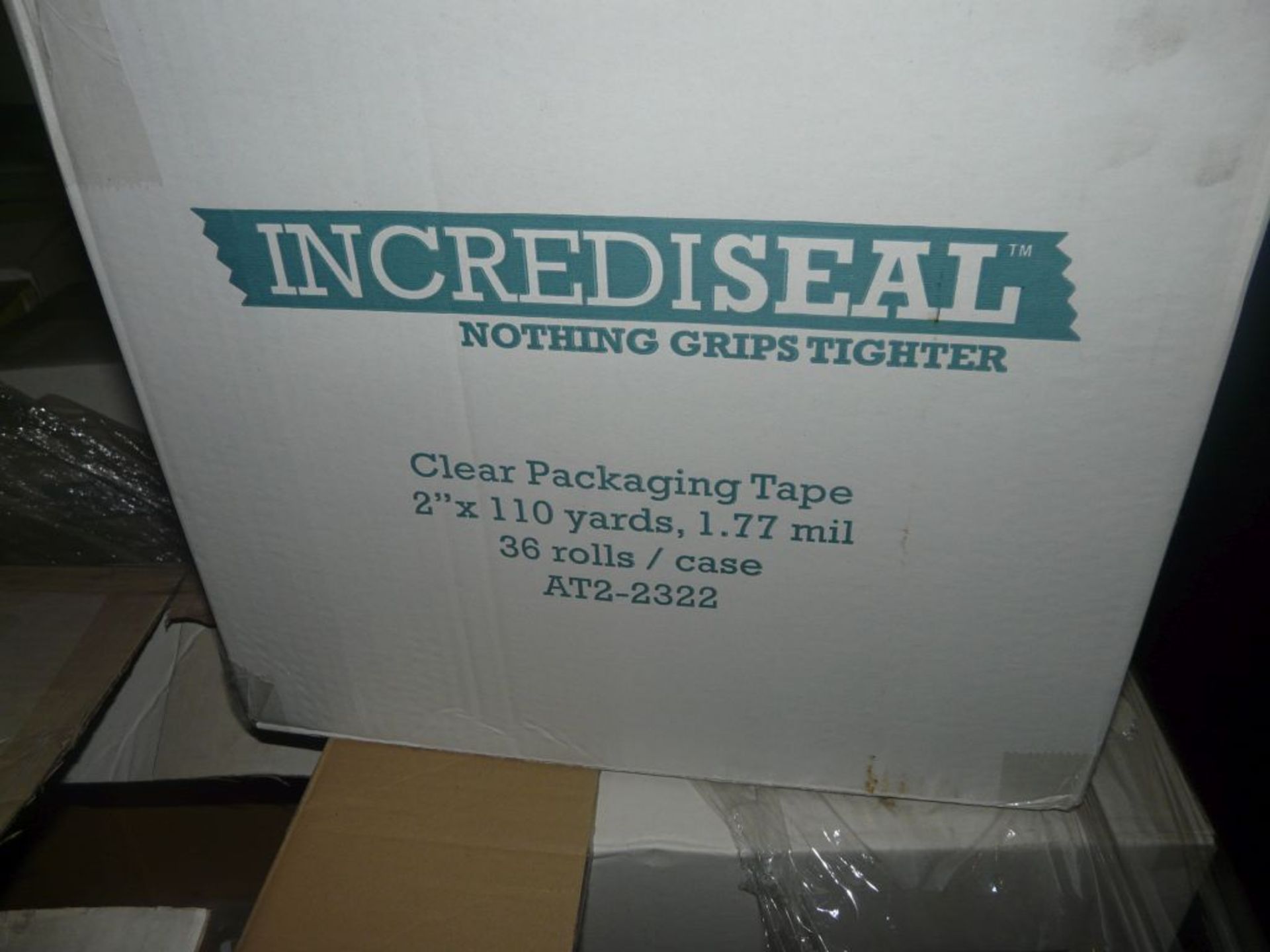 Lot of Approx (720) Incrediseal Clear Packing Tape - 2" x 110 yds; 1.77 mil; Tag: 222577; Lot - Image 3 of 4