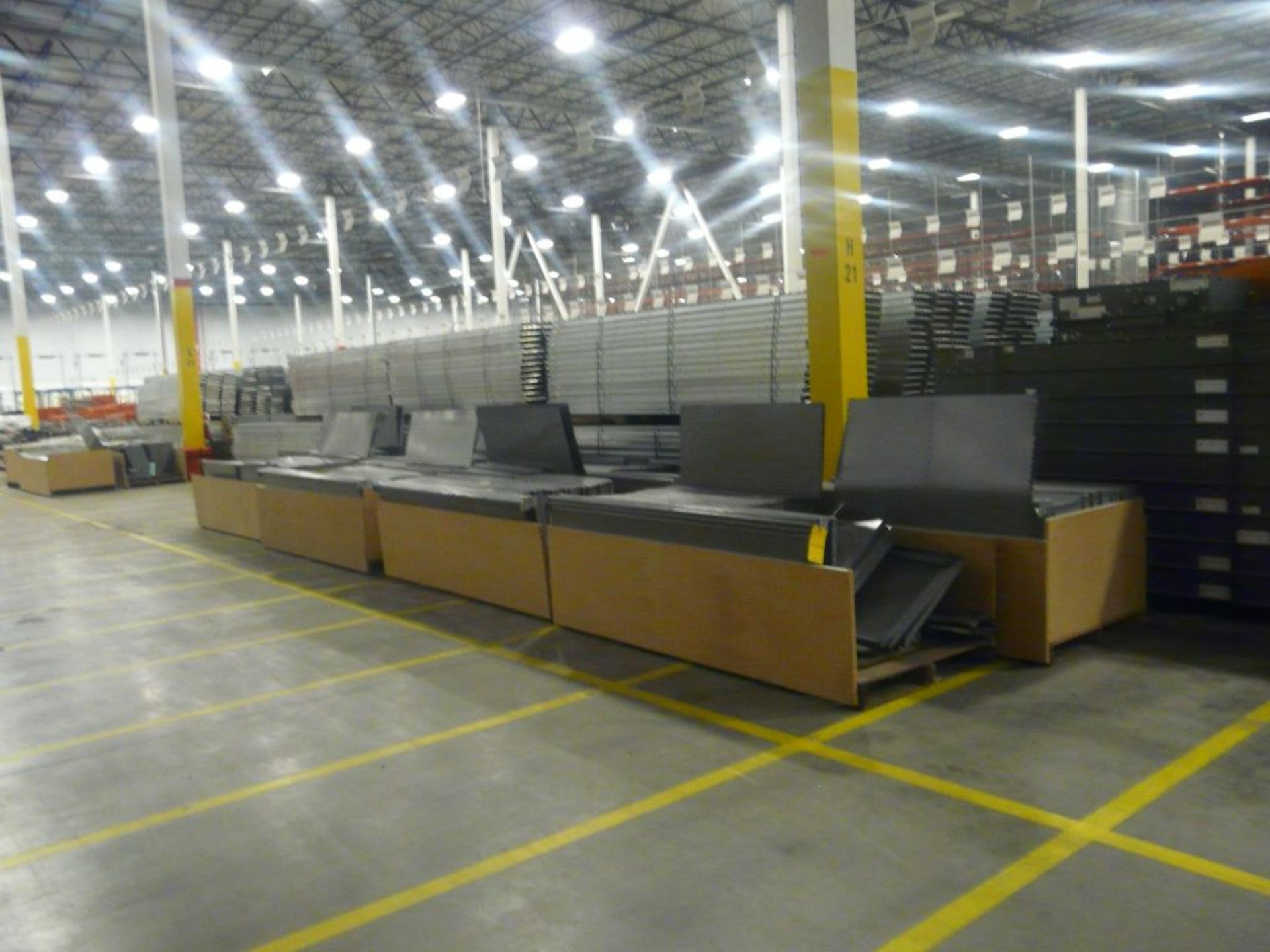 Metal Shelving System - Includes: Shelves and Uprights; Tag: 222382; Lot Loading Fee: $30