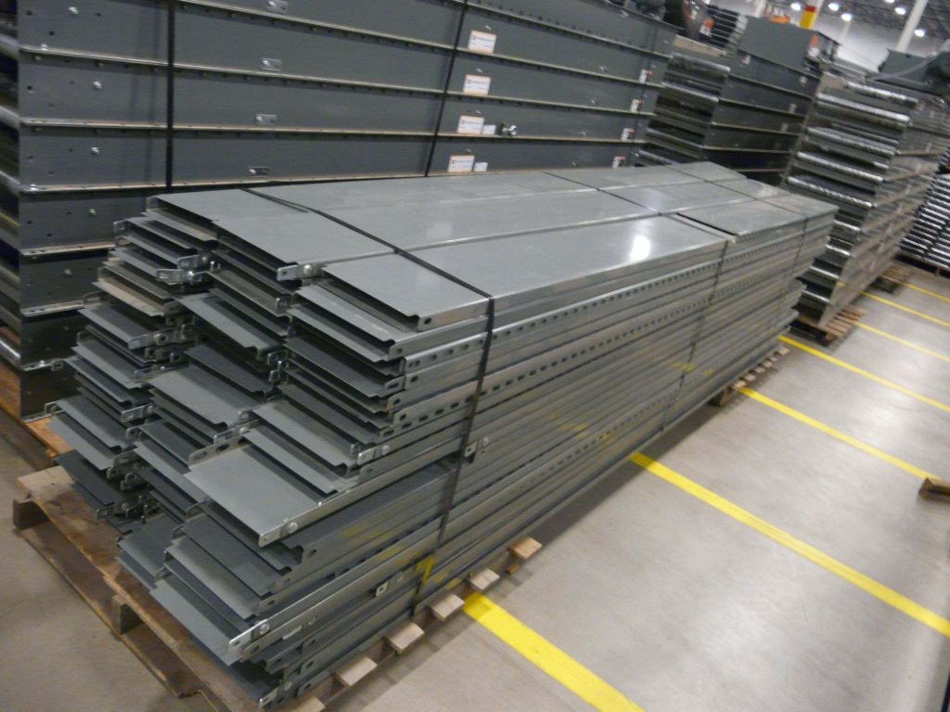 Metal Shelving System - Includes: Shelves and Uprights; Tag: 222382; Lot Loading Fee: $30 - Image 12 of 15