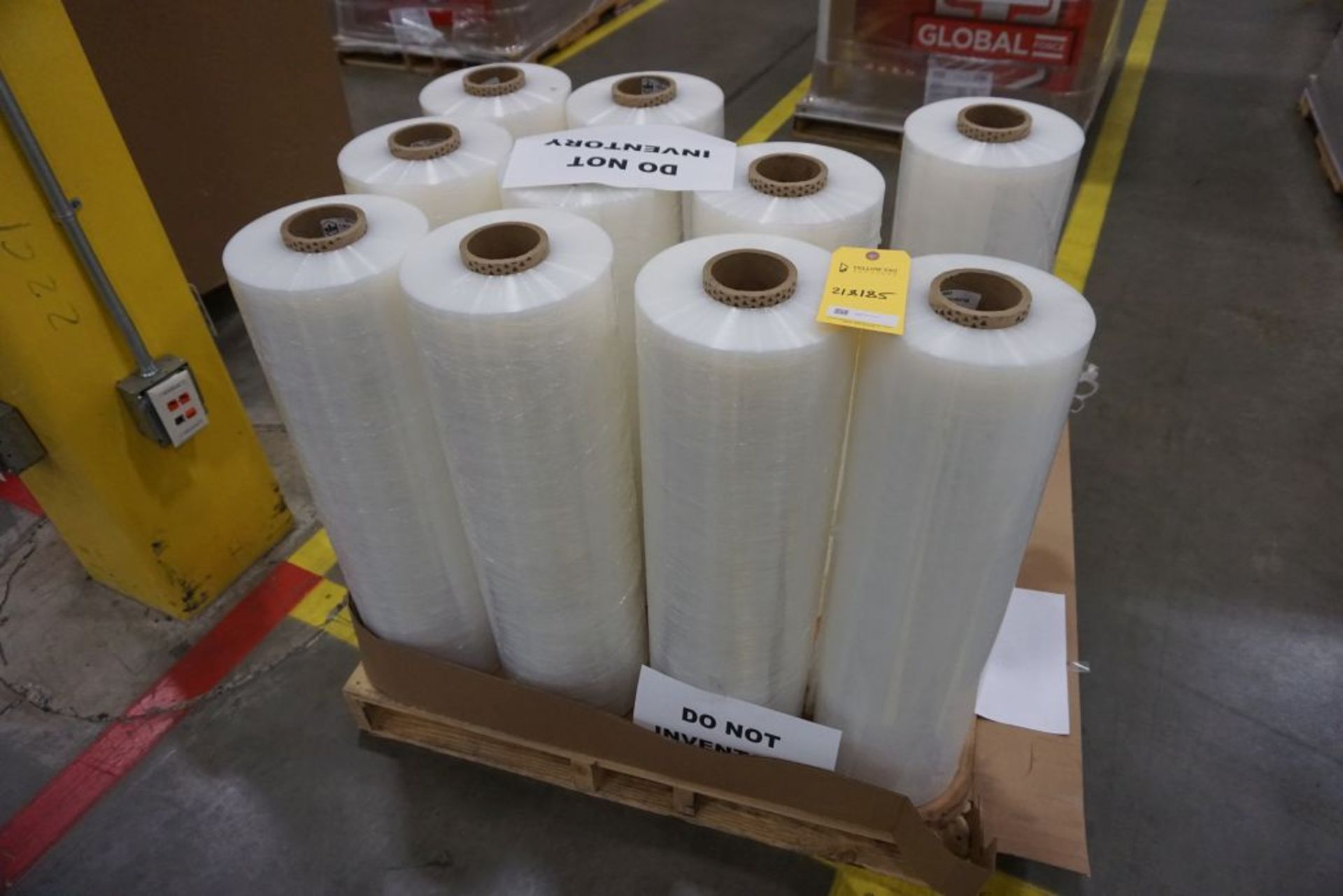 Lot of (11) Rolls of Global Force Stretch Wrap - GF 127750; Tag: 218185; Lot Loading Fee: $30