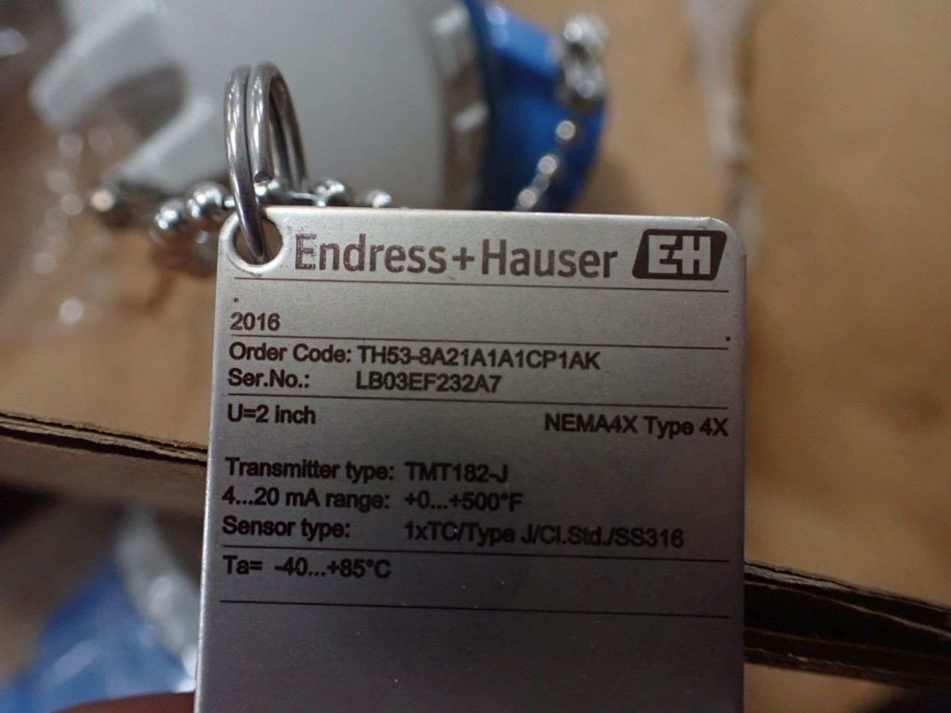 Lot of (9) Assorted Endress Hauser Sensors - Part No's. Include:; 4X; FTM31-AACA/A 0400; TMT182J; - Image 15 of 15