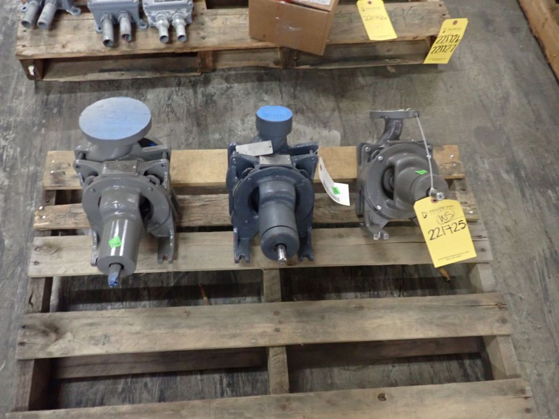 Lot of (3) Flowserve Pumps - (1) Type: D512; (1) Serial No. 709459; (1) Part No. 875-384-0028;