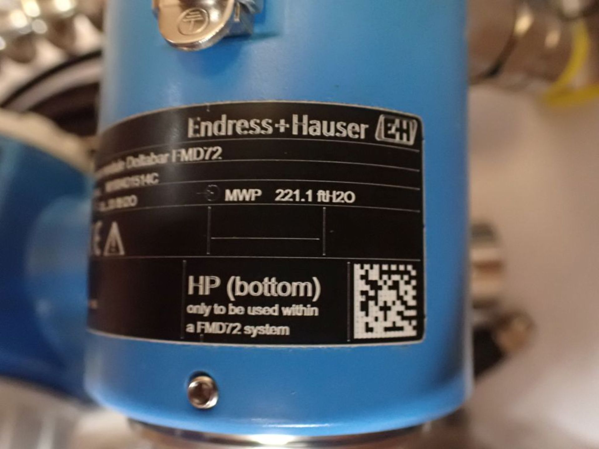 Endress+Hauser Sensor - Part No. 100001405452; Size: 25" x 17" x 13"; New Surplus; Tag: 221934 - Image 12 of 20