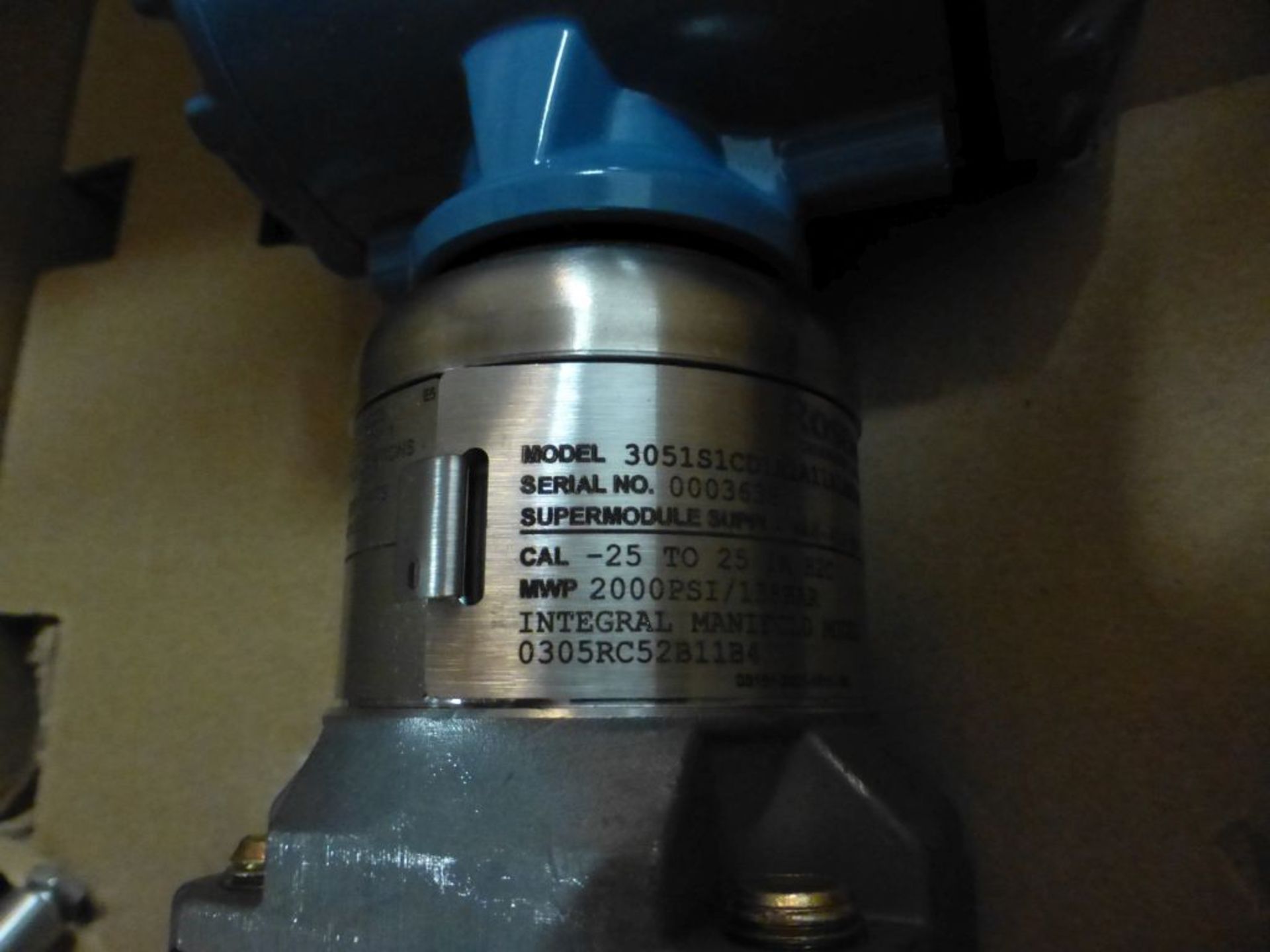 Emerson Rosemount Pressure Transmitter - Part No. C305RC52B11; Model No. 3051S1CD1A2A11A1AE5Q4; - Image 6 of 8