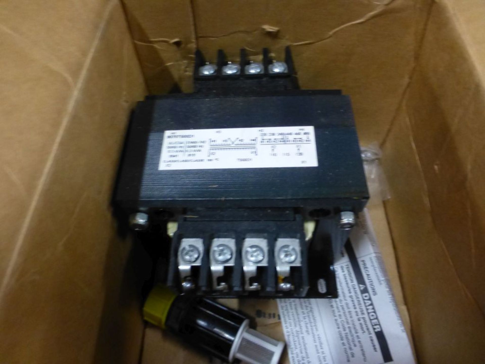 Lot of (3) Assorted Components - (2) Square D Industrial Control Transformers Part No. 9070T500D1, - Image 6 of 6