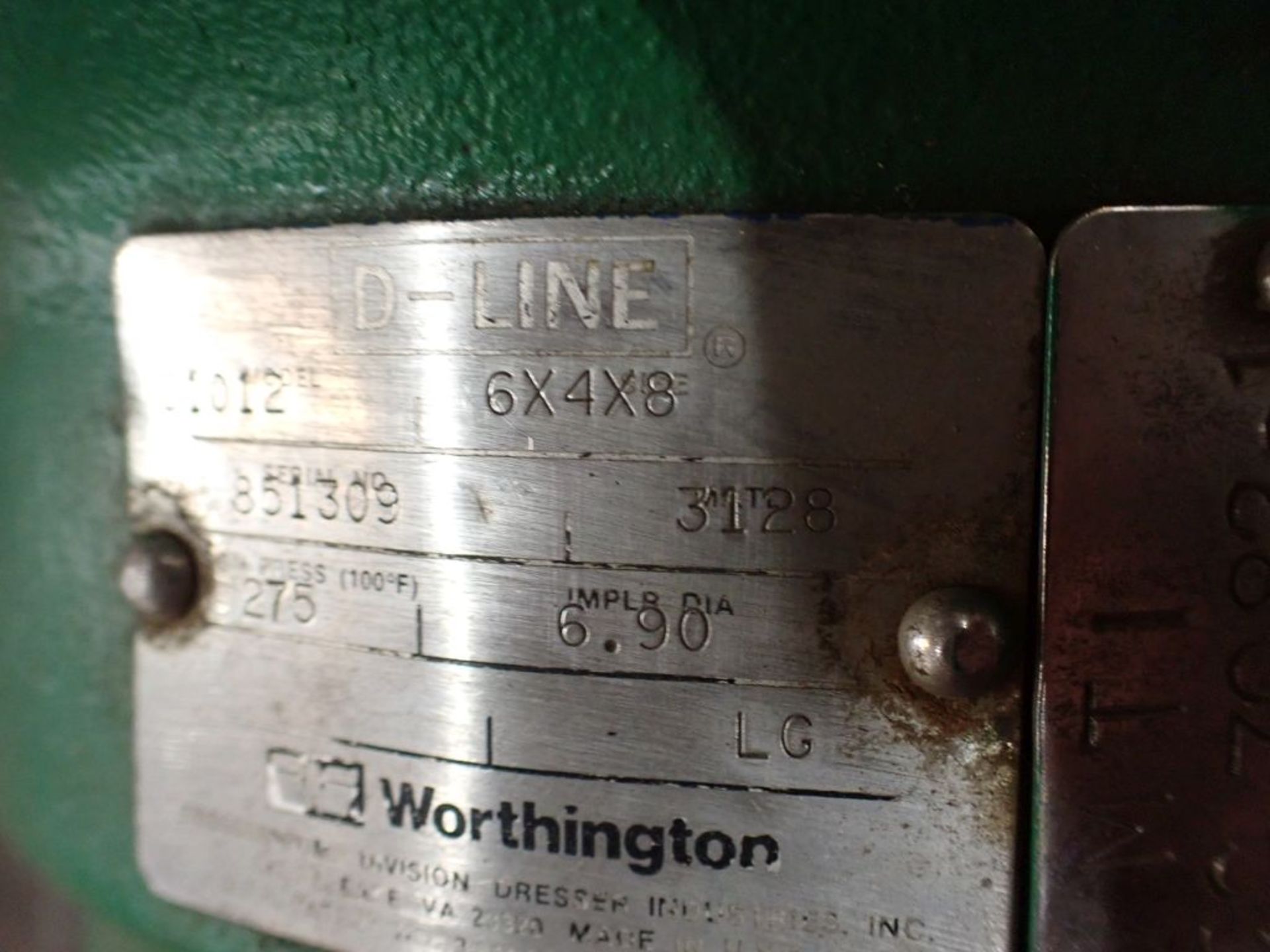 Worthington D-Line - Model No. D1012; Size: 6 x 4 x 8; Tag: 221946 - Image 9 of 10