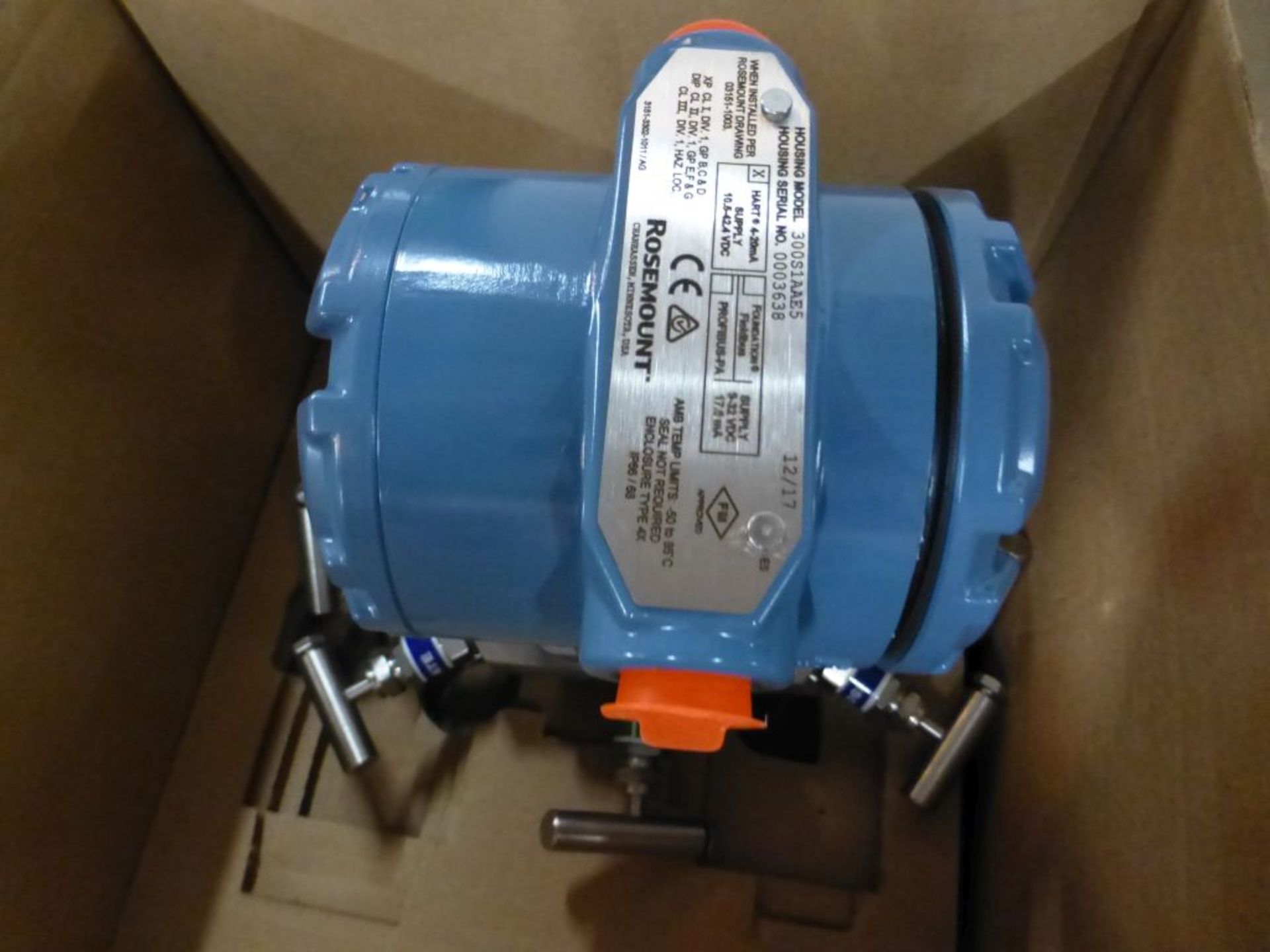 Emerson Rosemount Pressure Transmitter - Part No. C305RC52B11; Model No. 3051S1CD1A2A11A1AE5Q4; - Image 7 of 8