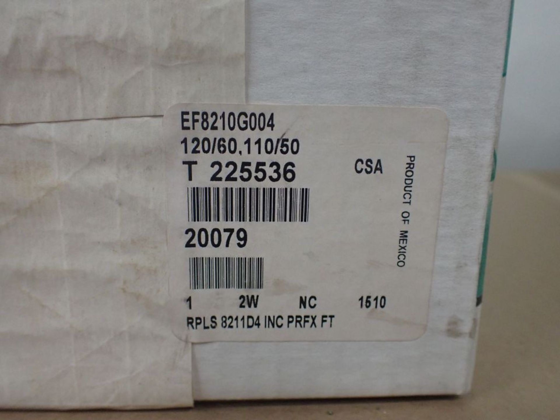 ASCO Valve - Part No. EF8210G004; 120 PSI; New Surplus; Tag: 222242 - Image 3 of 5