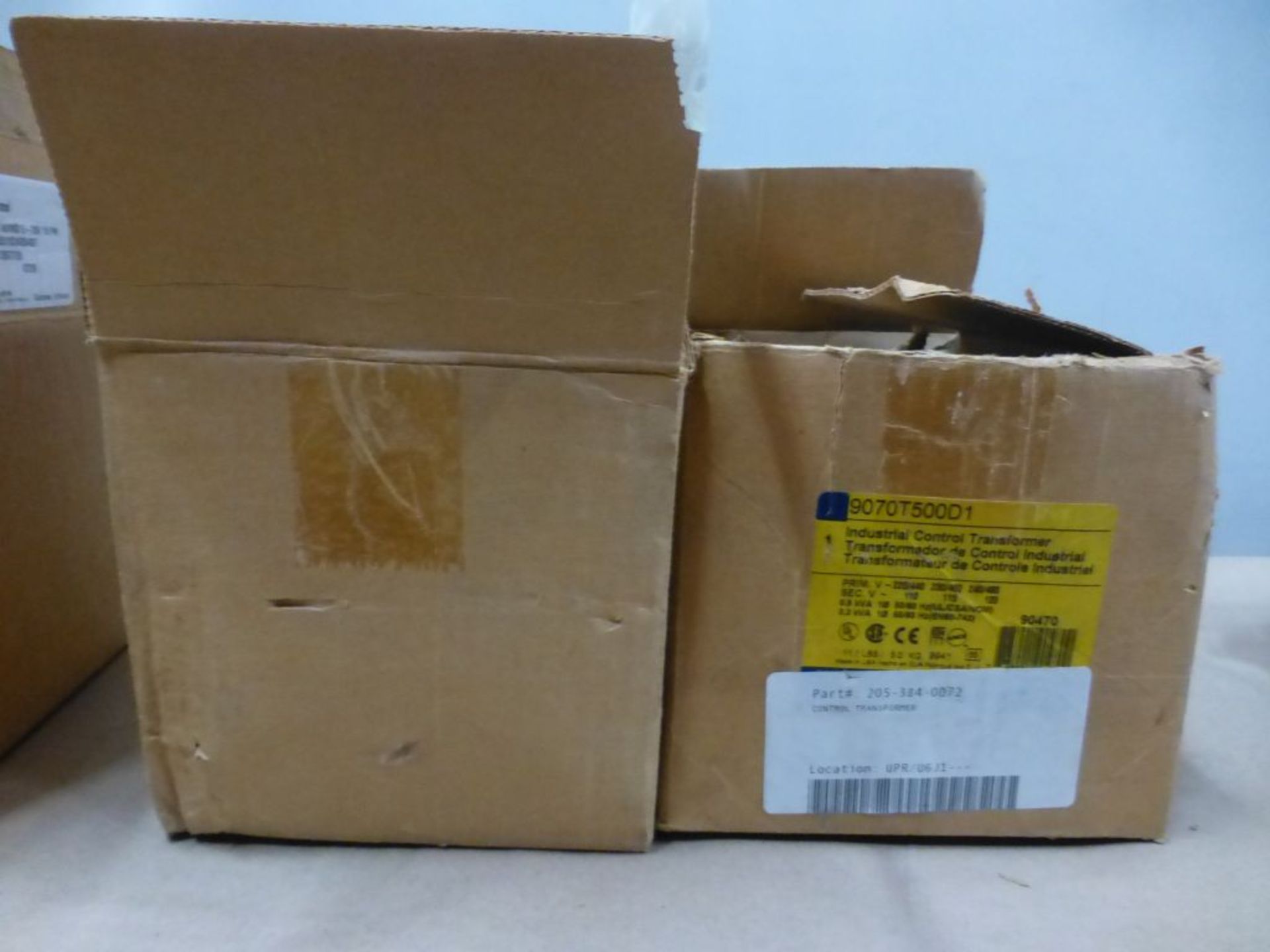 Lot of (3) Assorted Components - (2) Square D Industrial Control Transformers Part No. 9070T500D1, - Image 4 of 6