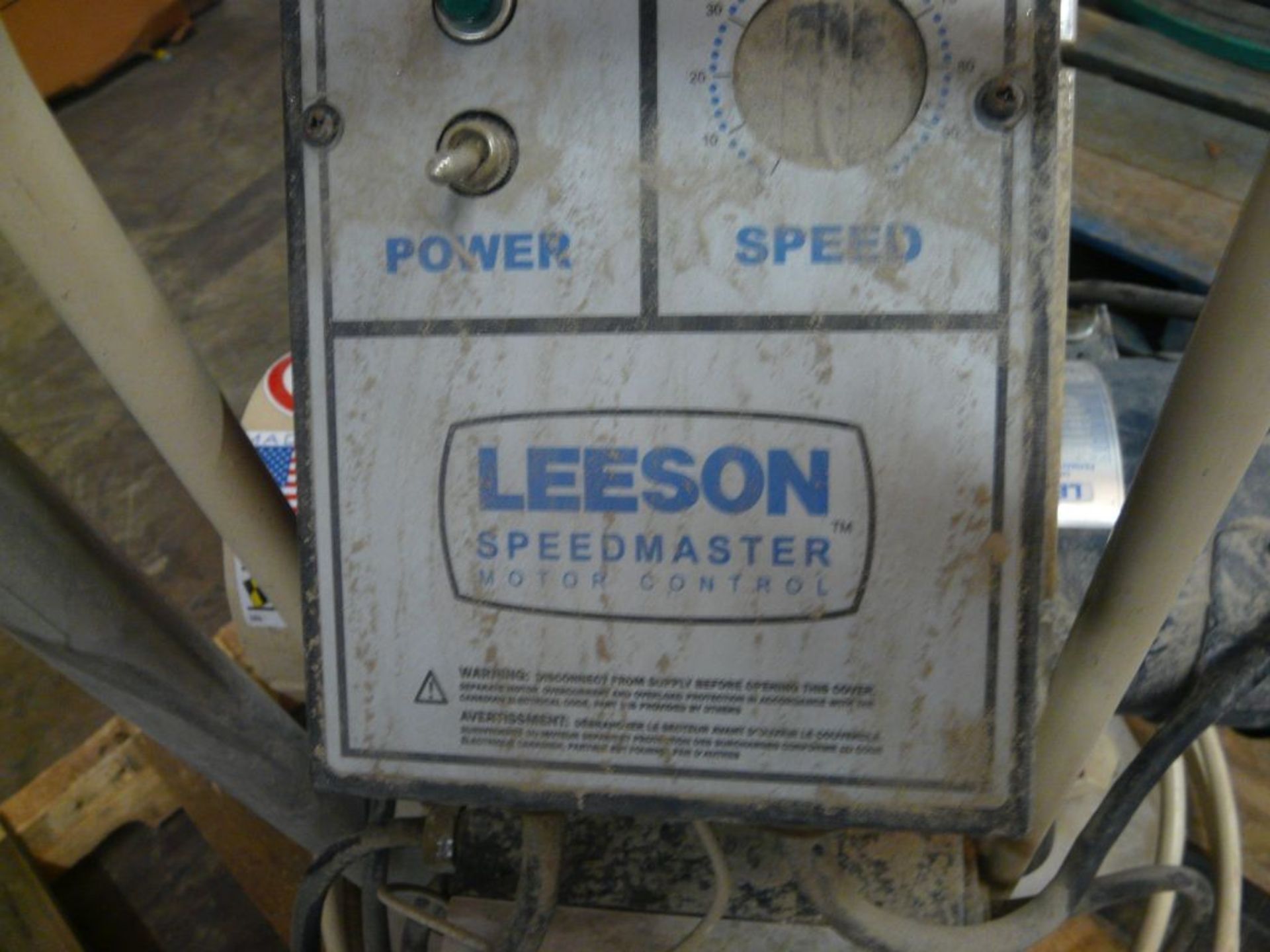 EDCO Concrete Power Trowel|Includes:; Leeson Speedmaster Motor Control Model No. 17430700I17, 8A, - Image 4 of 6