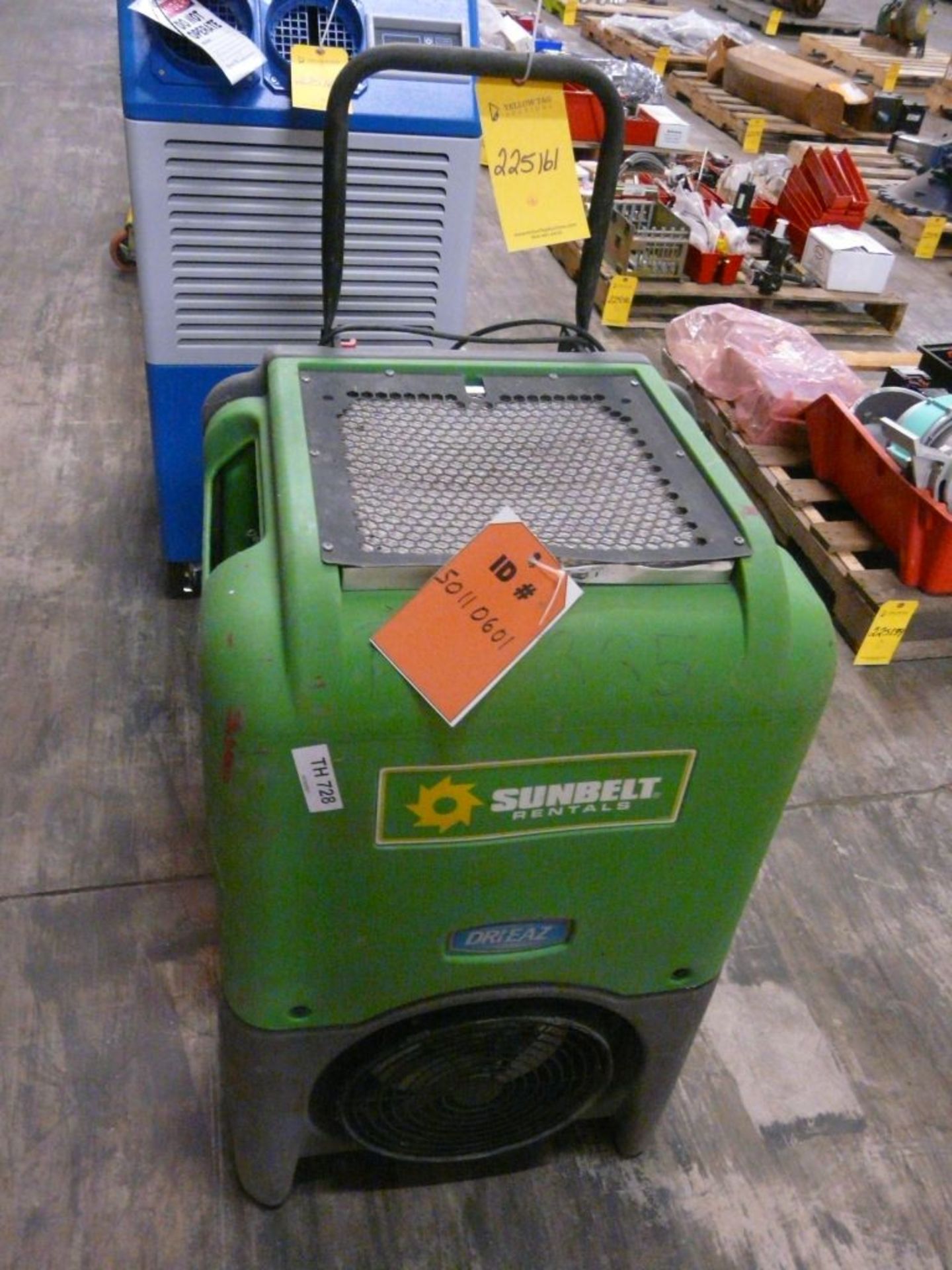 Drieaz Sunbel Rentals|Model No. F412-GRN; 8.3A; 115V; Tag: 225161