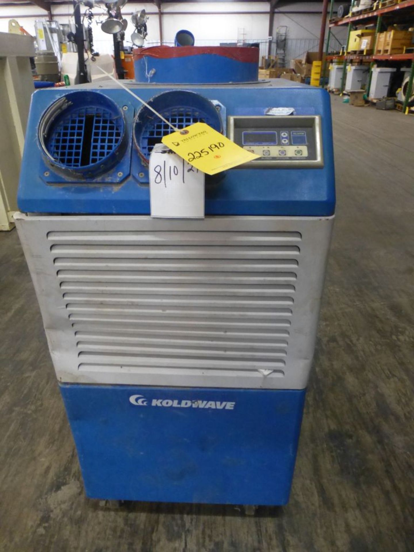 Koldwave Portable Air Conditioner|Model No. 292660; 11.9A; 115V; 1PH; Tag: 225191