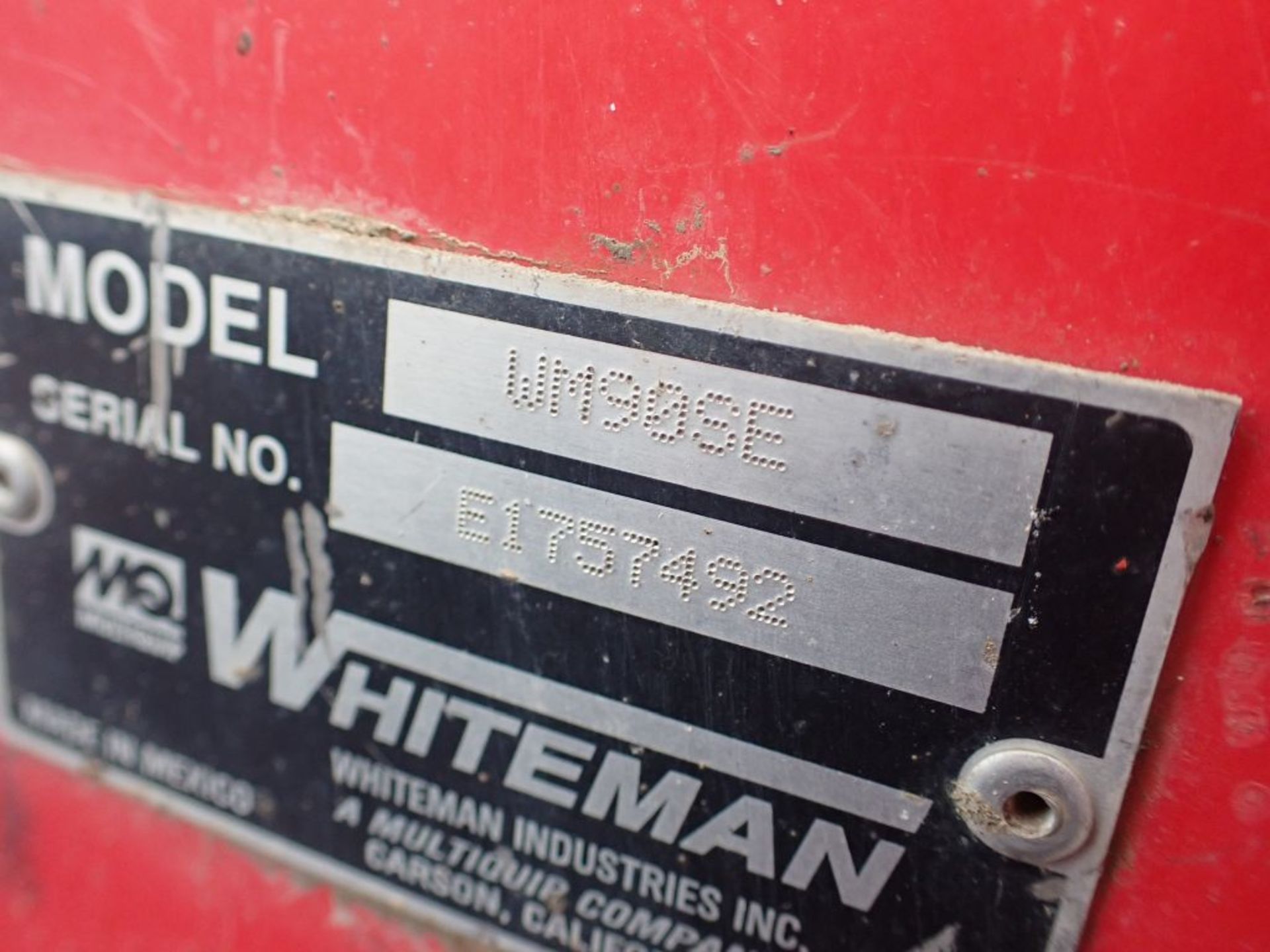 Whiteman Multiquip Cement Mixer|Model No. WM90SE; Tag: 225526 - Image 5 of 10