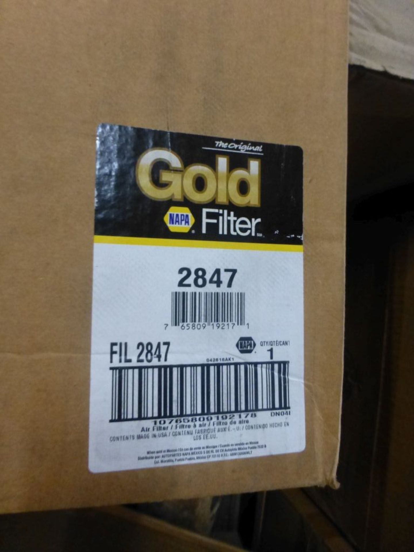 Lot of (7) Assorted Filters|(2) NAPA Gold Air Filters Part No. 2847; (2) NAPA Gold Air Filters - Image 9 of 10