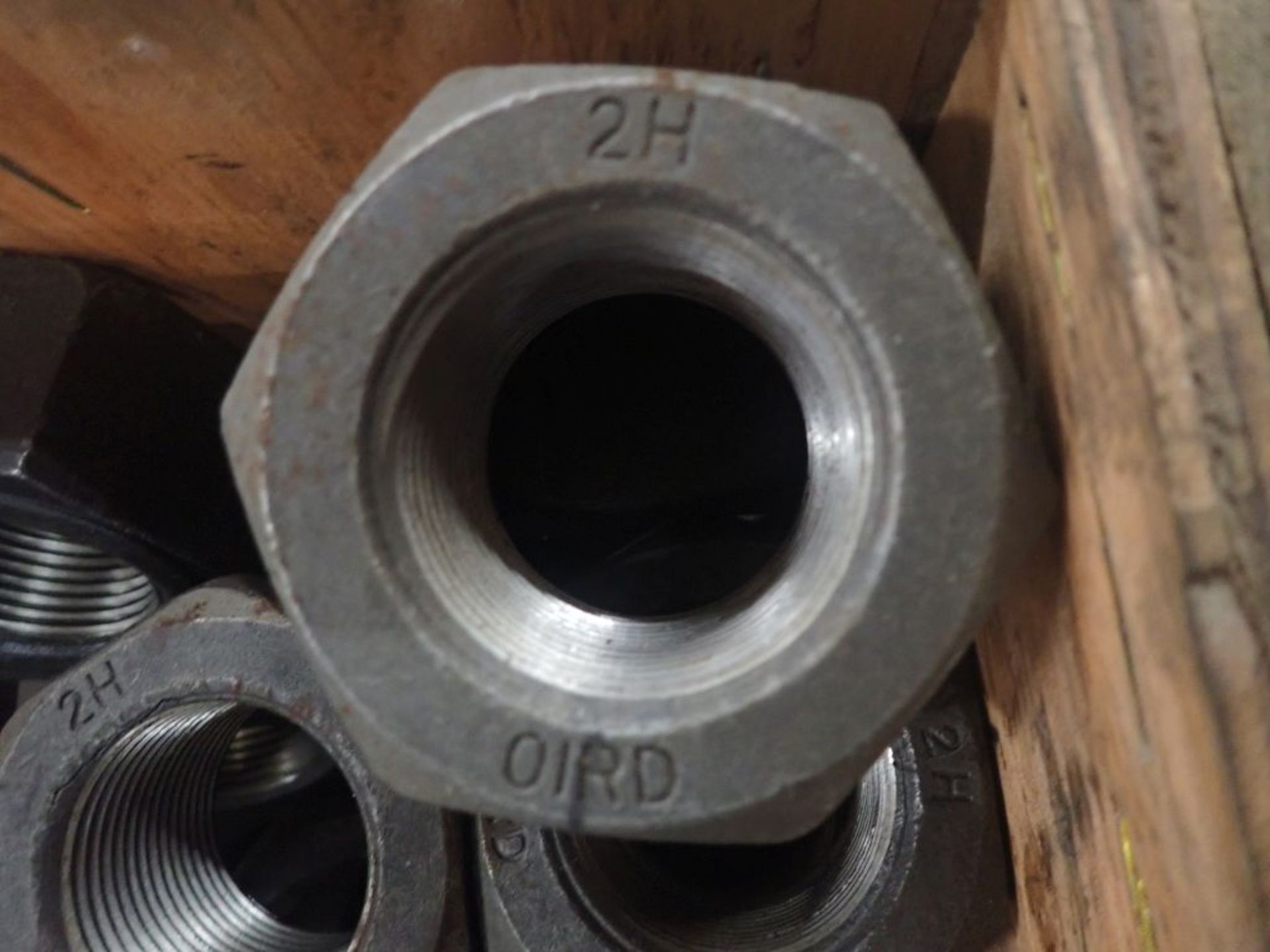 Lot of Orid Hex Nuts|Part No. 2H; Tag: 225203 - Image 3 of 3