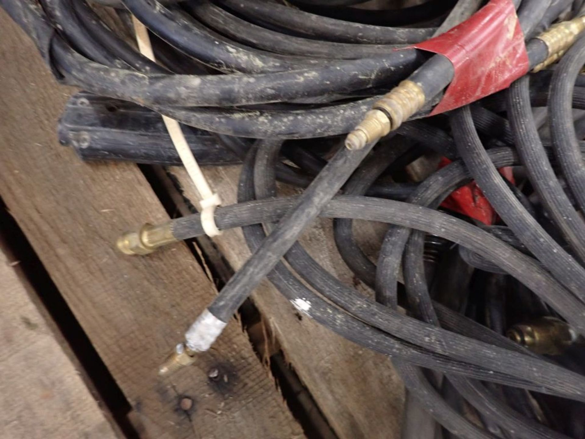 Lot of Assorted Welding Leads w/Connectors|54 lbs Including Pallet; Tag: 225314 - Image 2 of 5