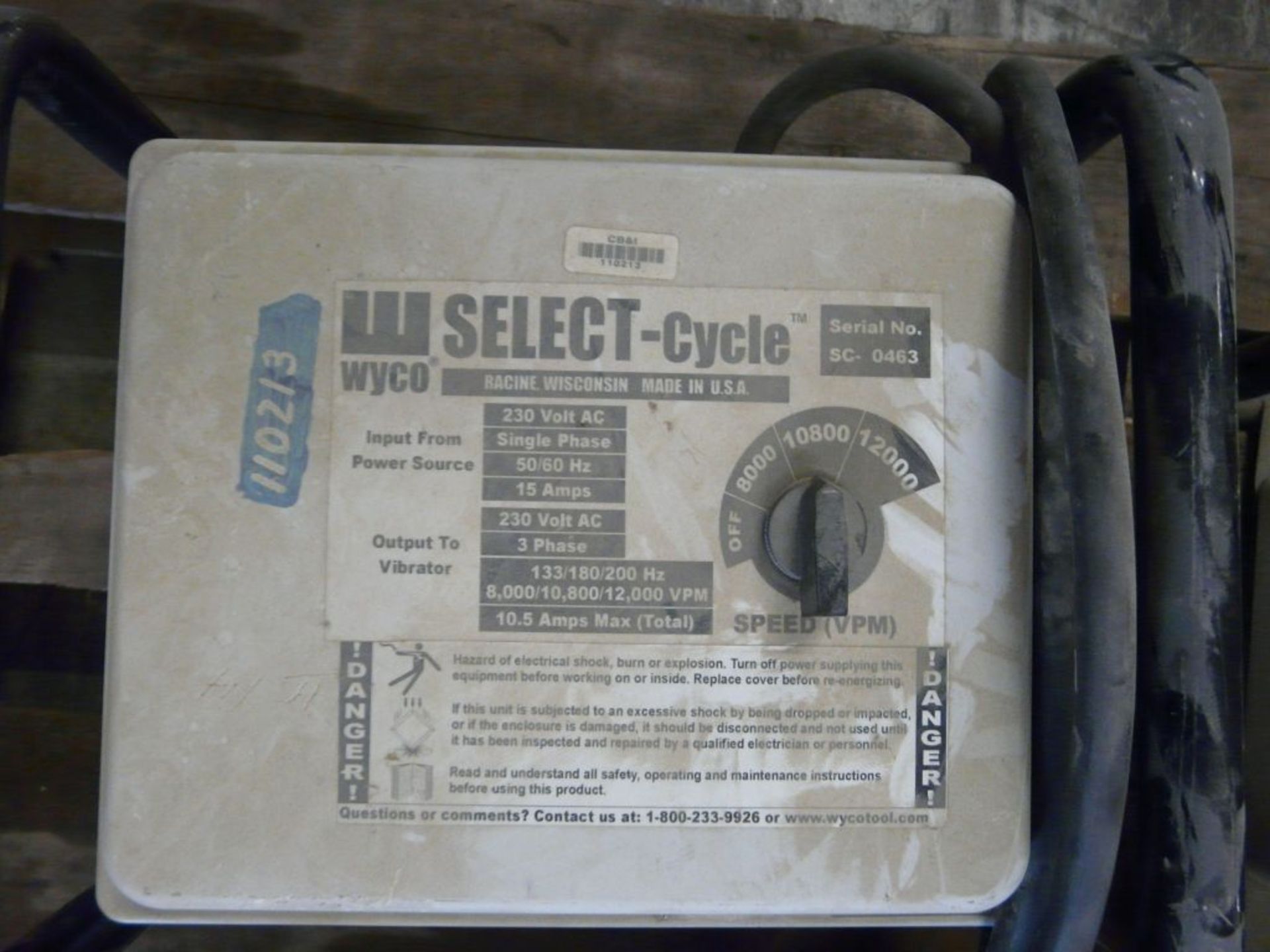 Lot of (4) Select Cycle Converter Boxes|230V; Input from Power Source: 15A, 230V, 1PH; Output to - Image 6 of 7