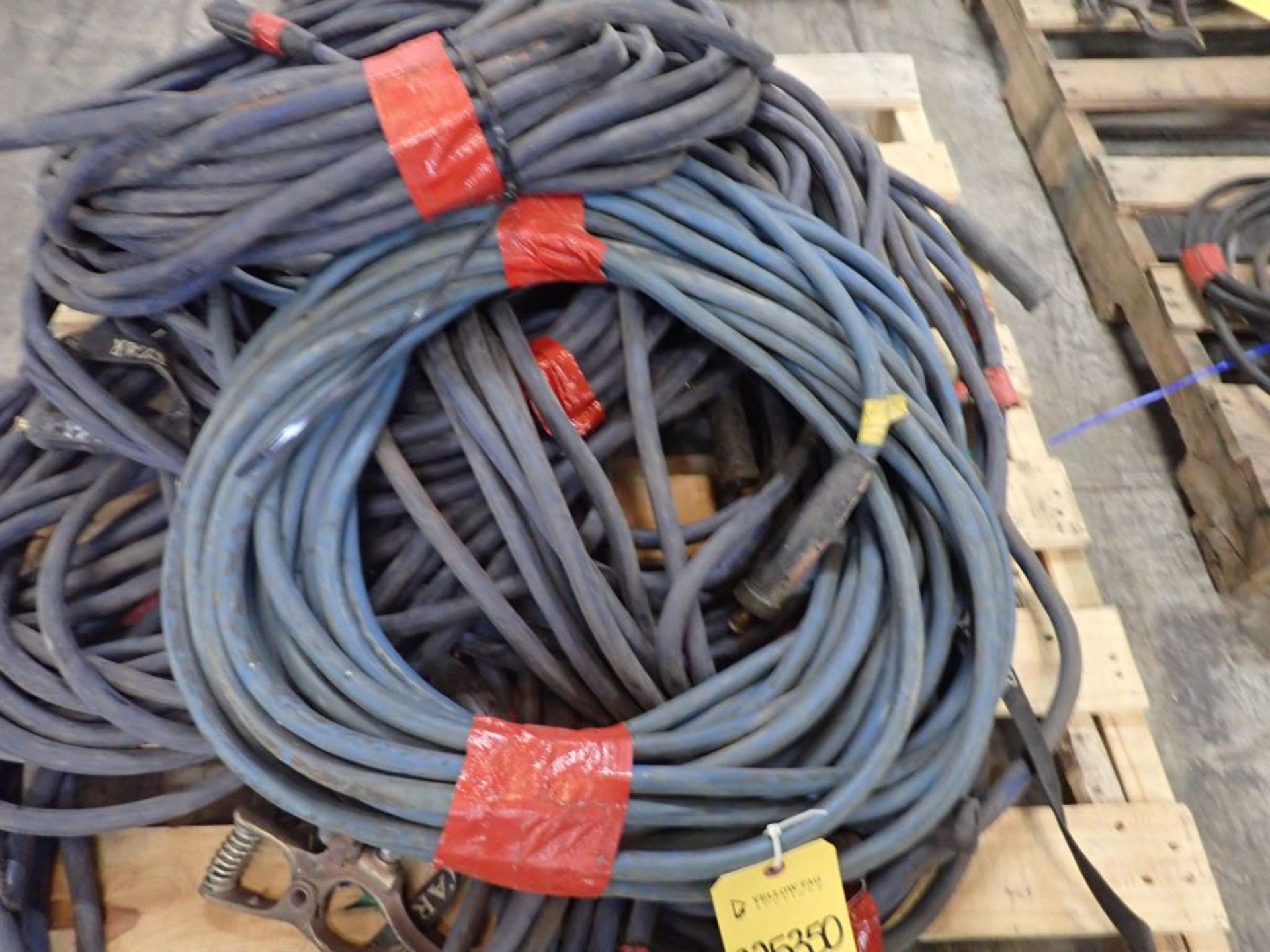 Lot of Assorted Welding Leads|352 lbs Including Pallets; Tag: 225350 - Image 6 of 10