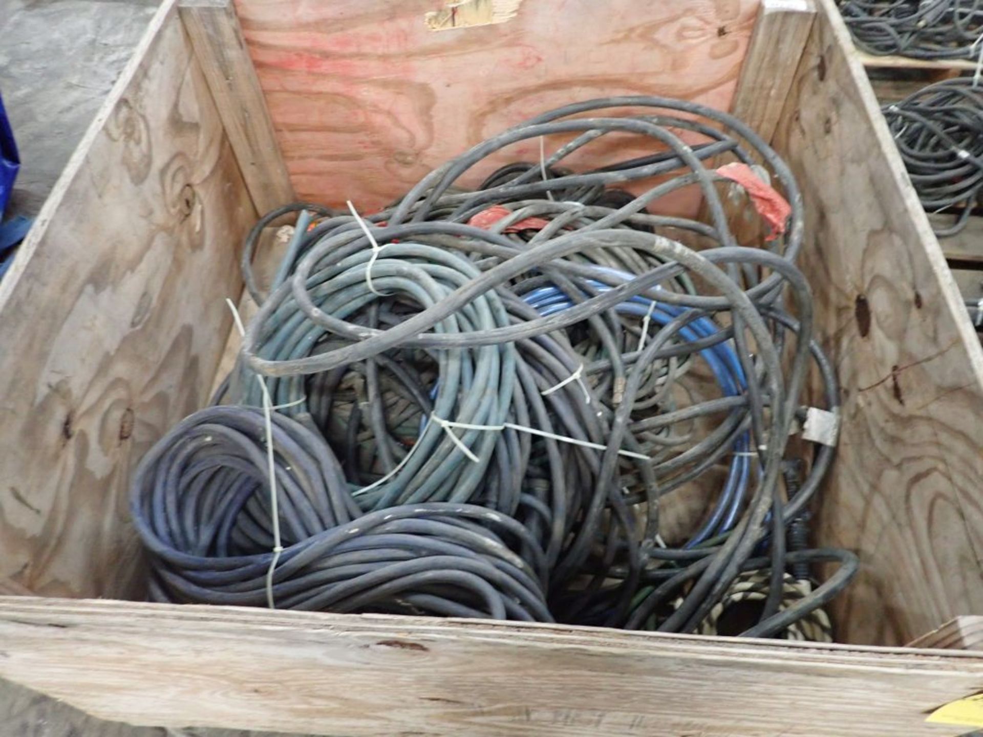 Lot of Assorted Welding Leads|327 lbs Including Pallets; Tag: 225288