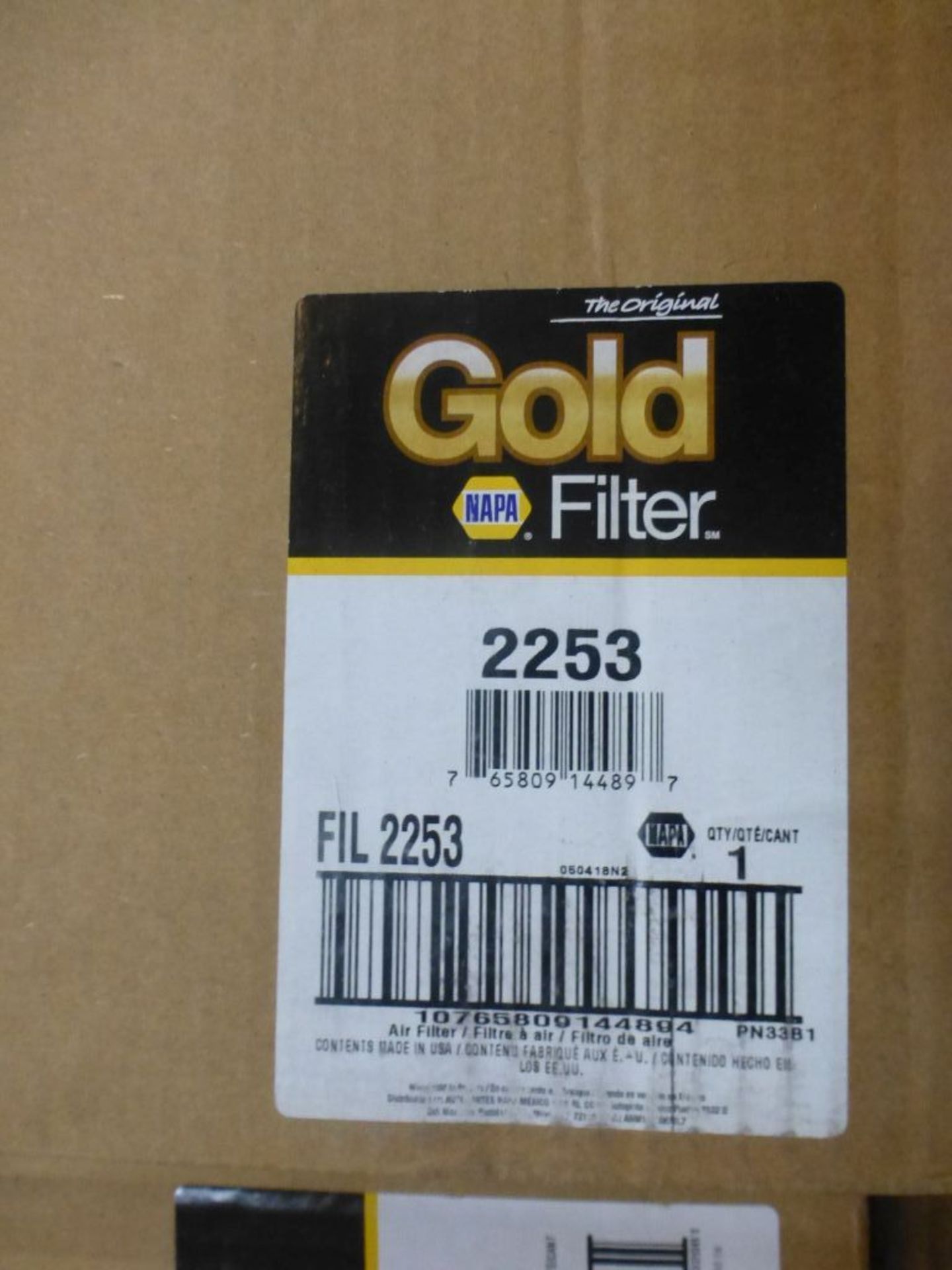 Lot of (7) Assorted Air Filters|(4) NAPA Gold Air Filters Part No. 6589; (1) NAPA Gold Air Filter - Image 10 of 12