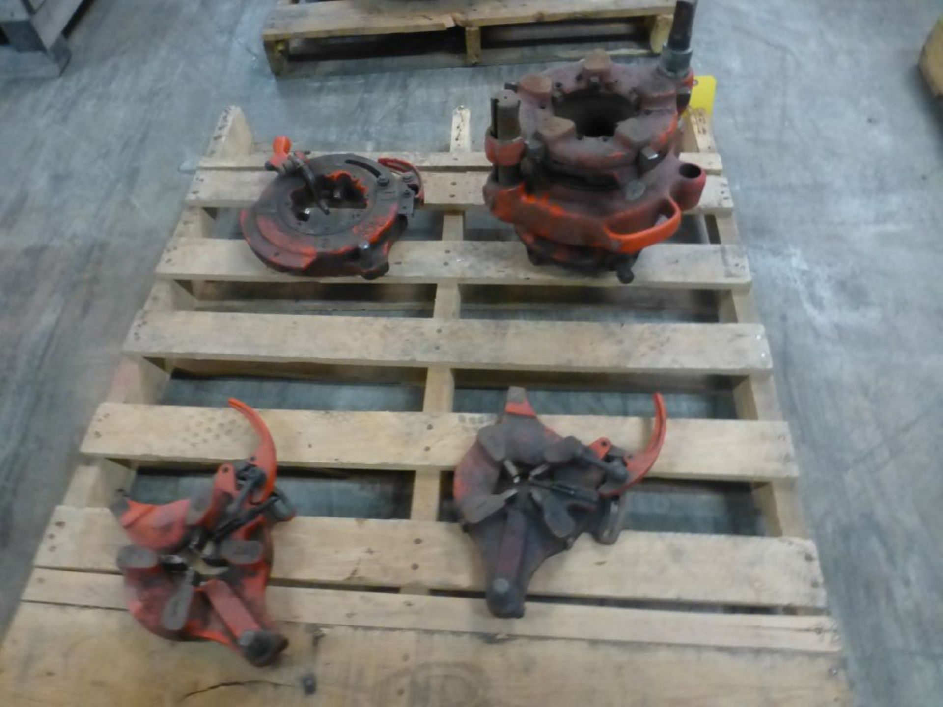 Lot of (4) Ridgid Die Heads|(1) 2-1/2" - 4" Pipe; (1) Part No. 141, 2-1/2" - 4" Pipe; Tag: 224877 - Image 3 of 10