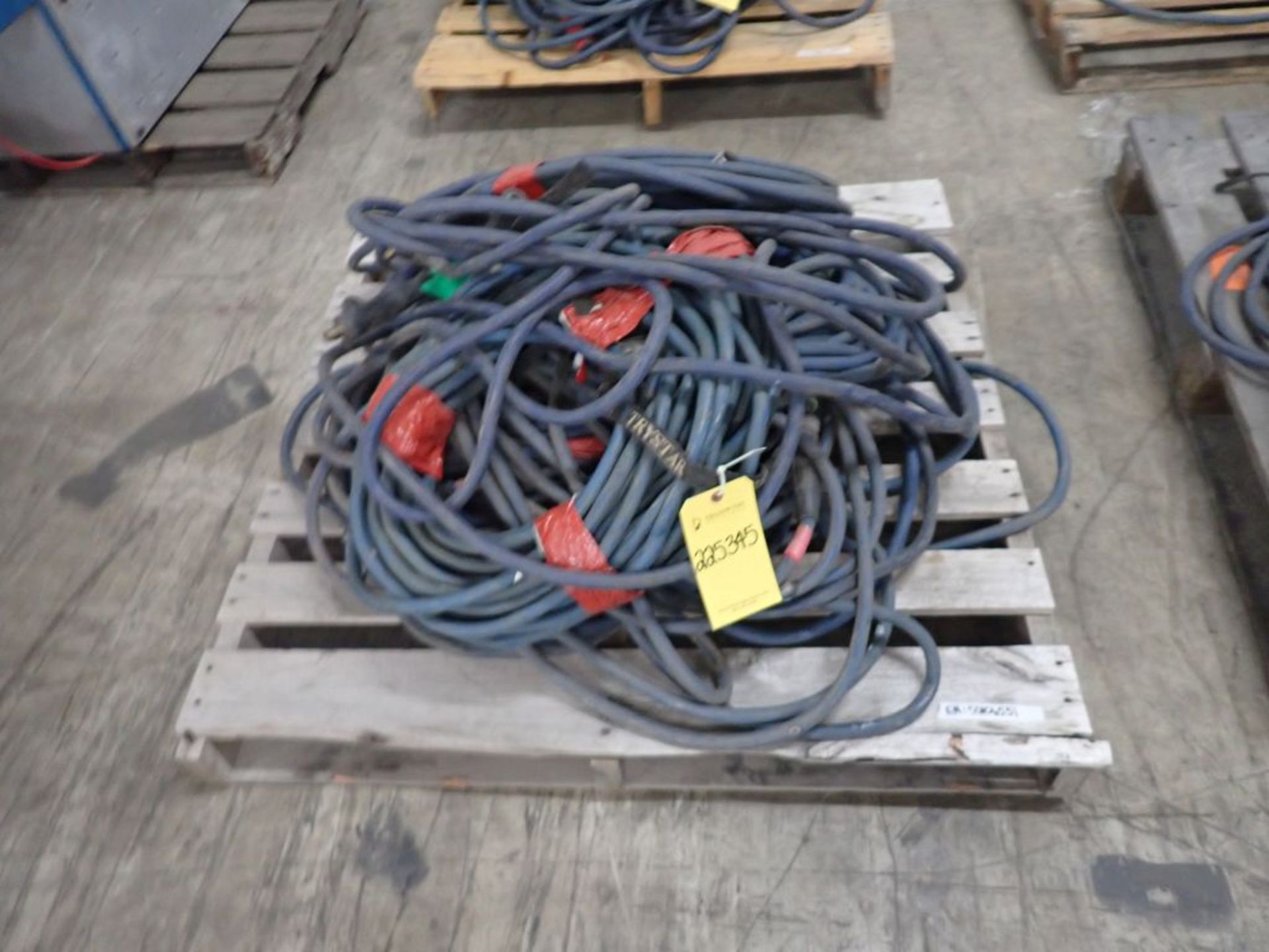 Lot of Assorted Welding Leads|290 lbs; Tag: 225345
