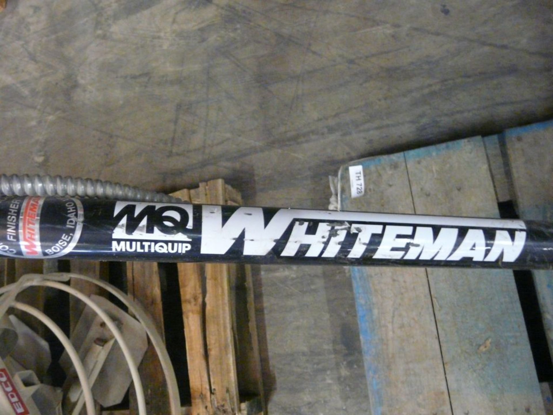 Whiteman Multiquip Concrete Power Trowel|Includes:; Century AC 2 HP Motor Cat No. B697, 2 HP, 208- - Image 2 of 6