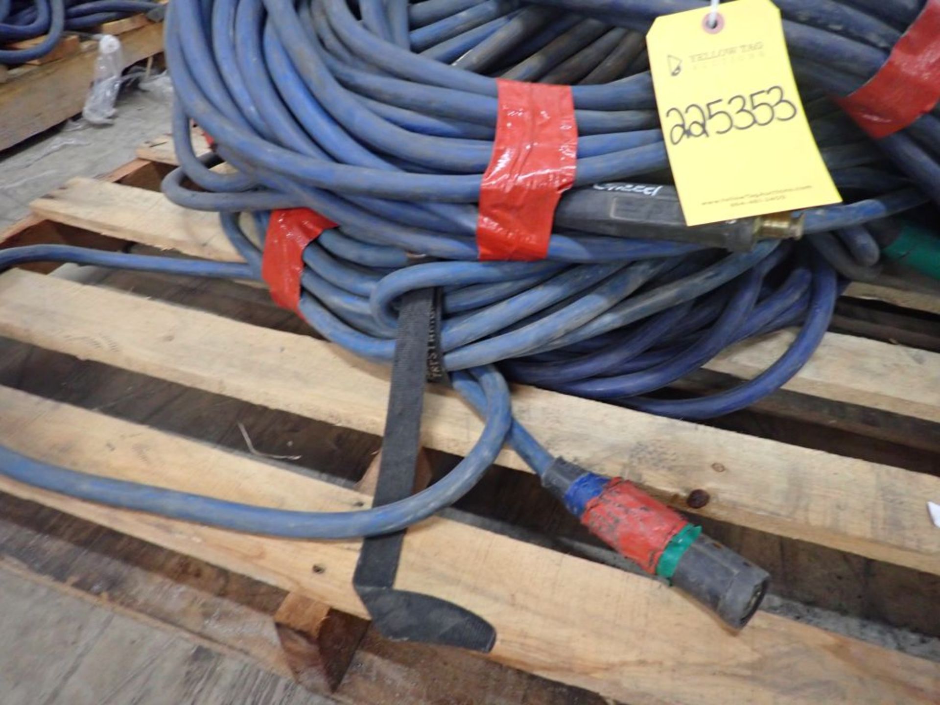 Lot of Assorted Welding Leads|349 lbs Including Pallets; Tag: 225353 - Image 4 of 7