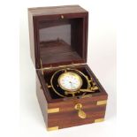 SCHIFFSUHR, Marine Chronometer-Nachbau, Herst Junghans, Quarz,