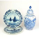 FAYENCEKONVOLUT, versch Manuf, Delft Blauw,