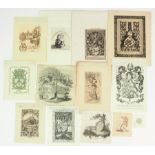 EX LIBRIS, Sammlung von 13,