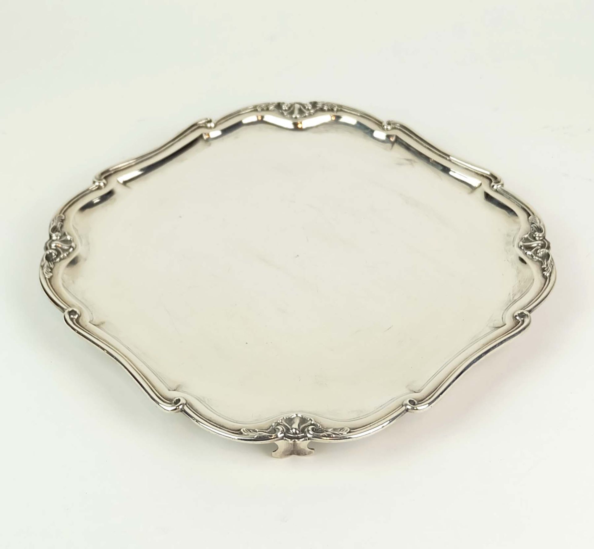 SALVER, Mstr OK/ Amsterdam, 1855, Barock Stil,