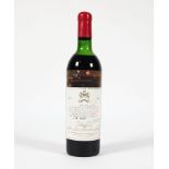 FRANZÖSISCHER ROTWEIN, Bordeaux 1971, Chateau Mouton Rothschild/ Pauillac,