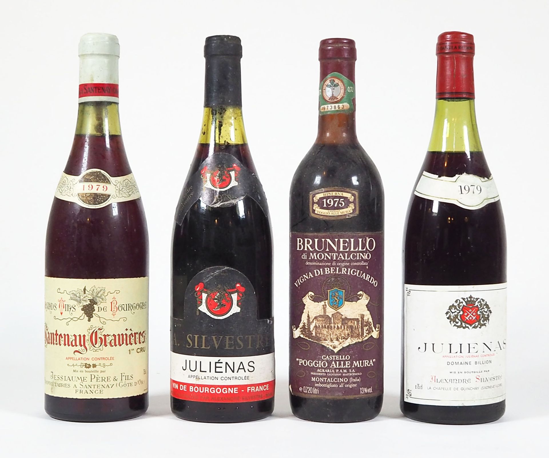 ROTWEIN, 4 Flaschen,